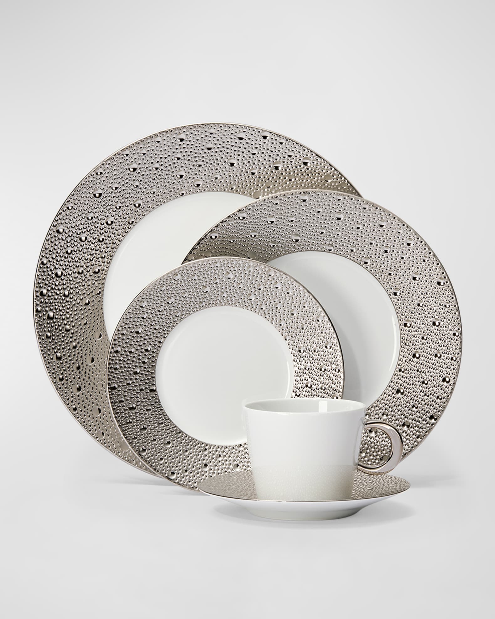 Ecume Platinum Bread & Butter Plate 1