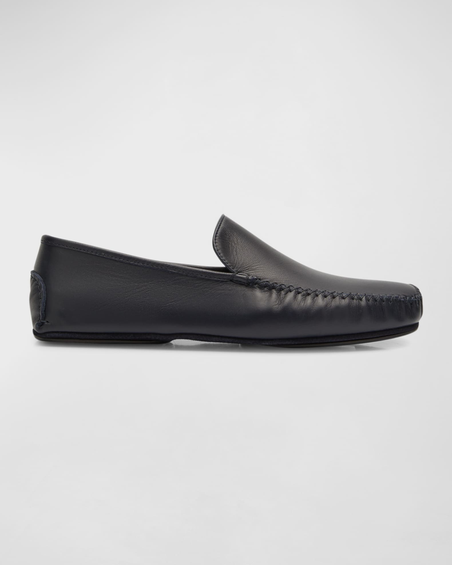 Manolo Blahnik Men's Mayfair 197 Leather Loafers