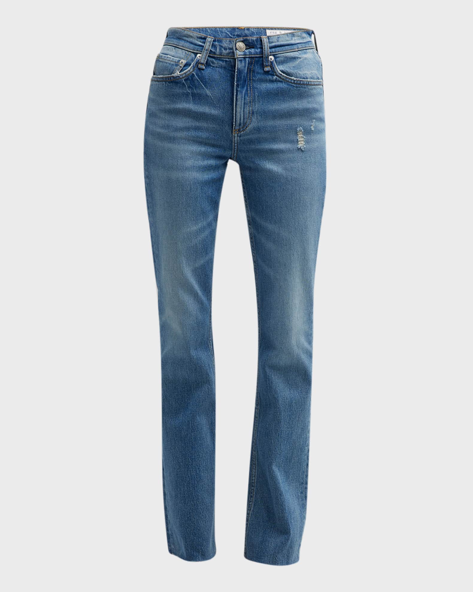 Rag & Bone Peyton Mid-Rise Bootcut Jeans