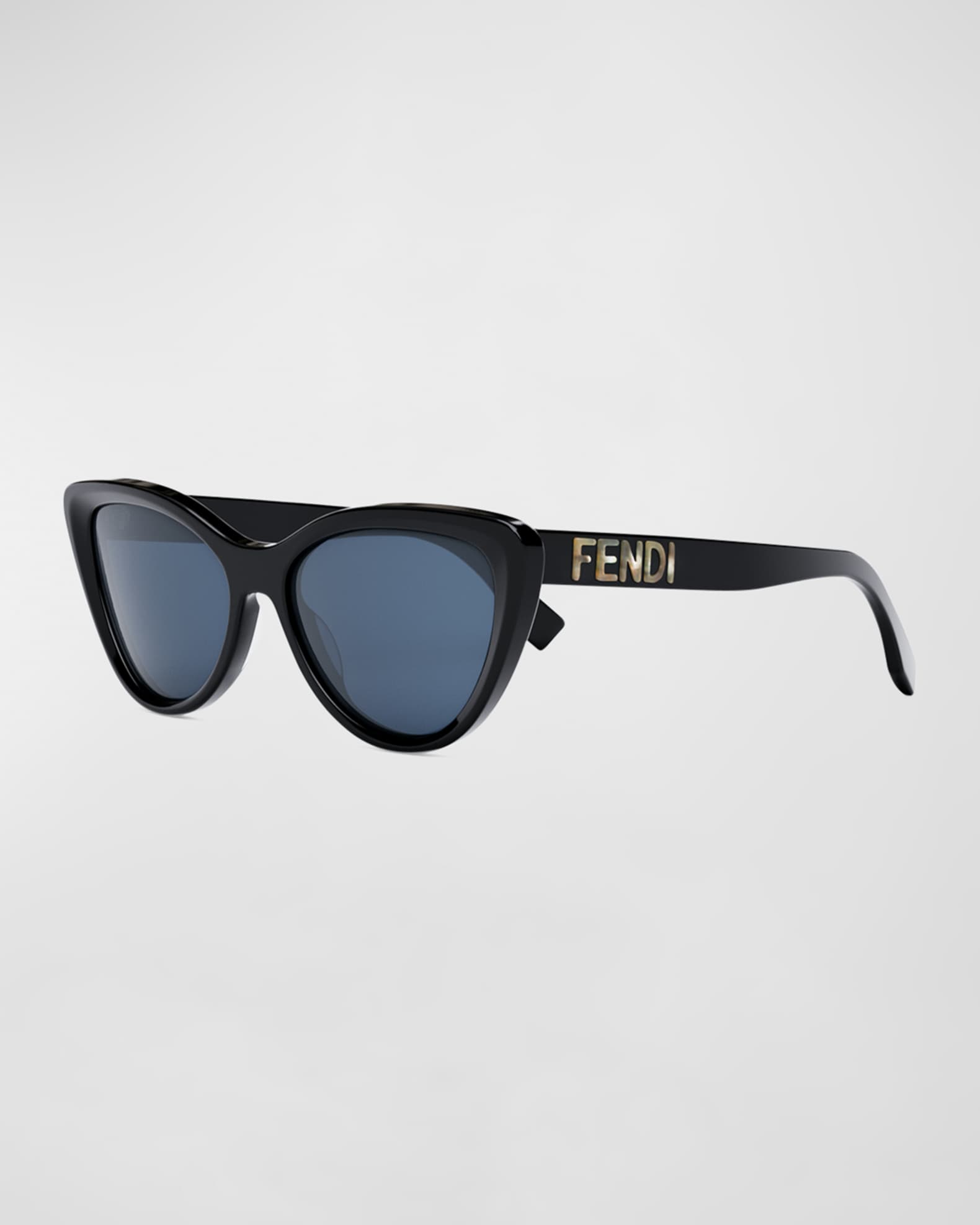 Fendi Logo Acetate Cat Eye Sunglasses Neiman Marcus