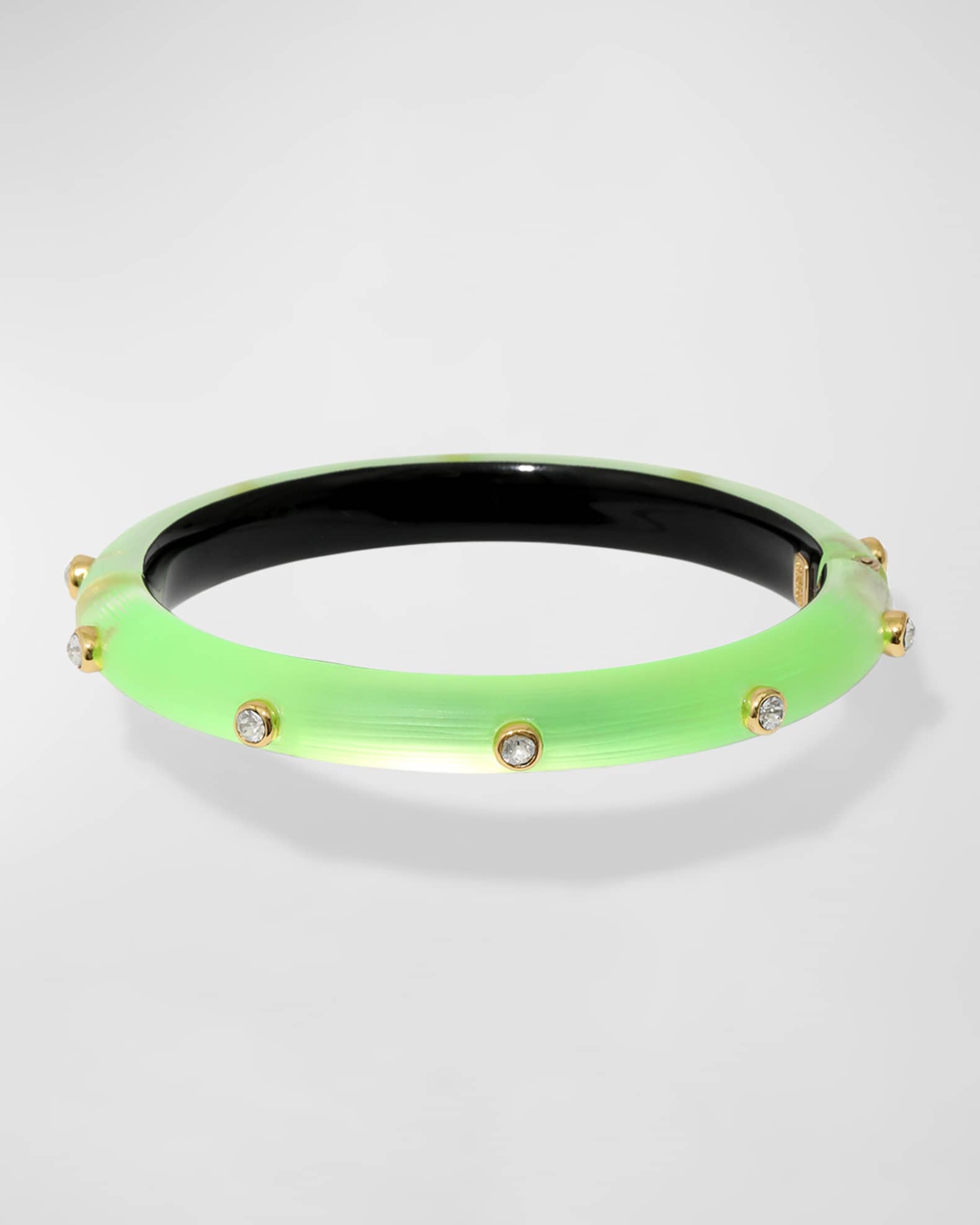 Crystal Studded Hinge Bracelet 0