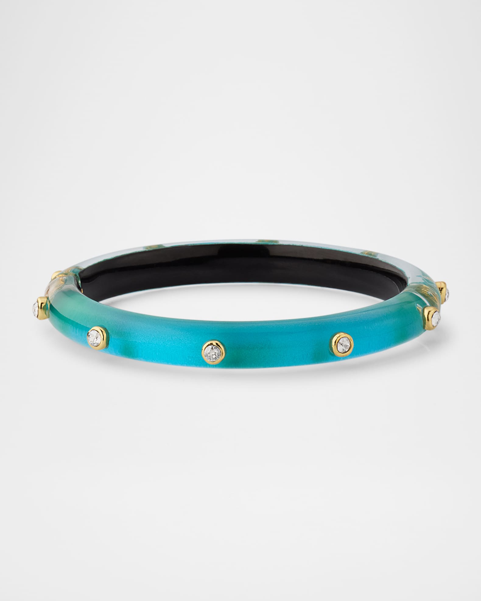 Crystal Studded Hinge Bracelet 0