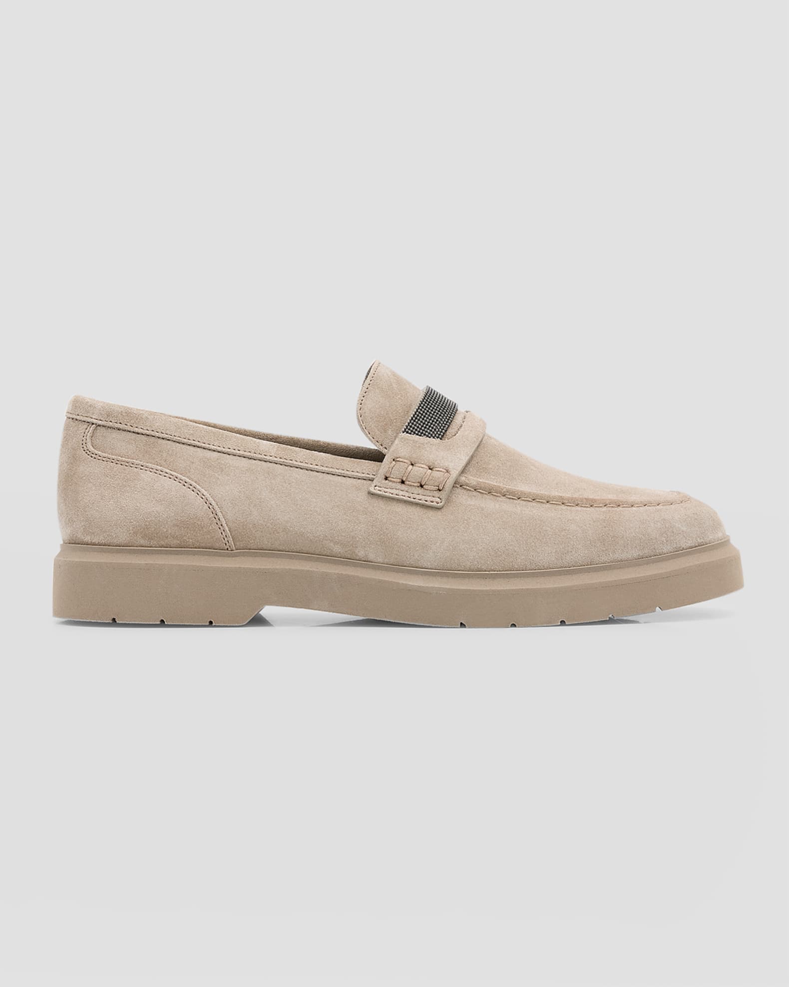 Suede Monili Casual Loafers 0