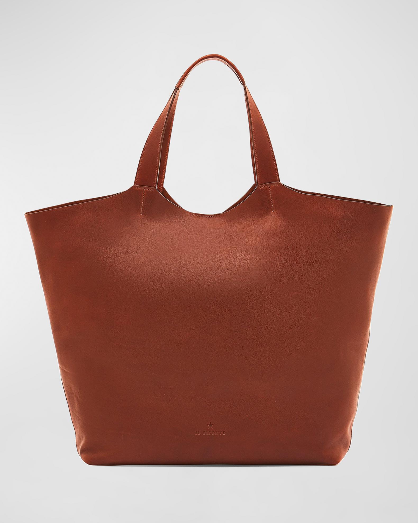 Il Bisonte Le Laudi Leather Tote Bag | Neiman Marcus