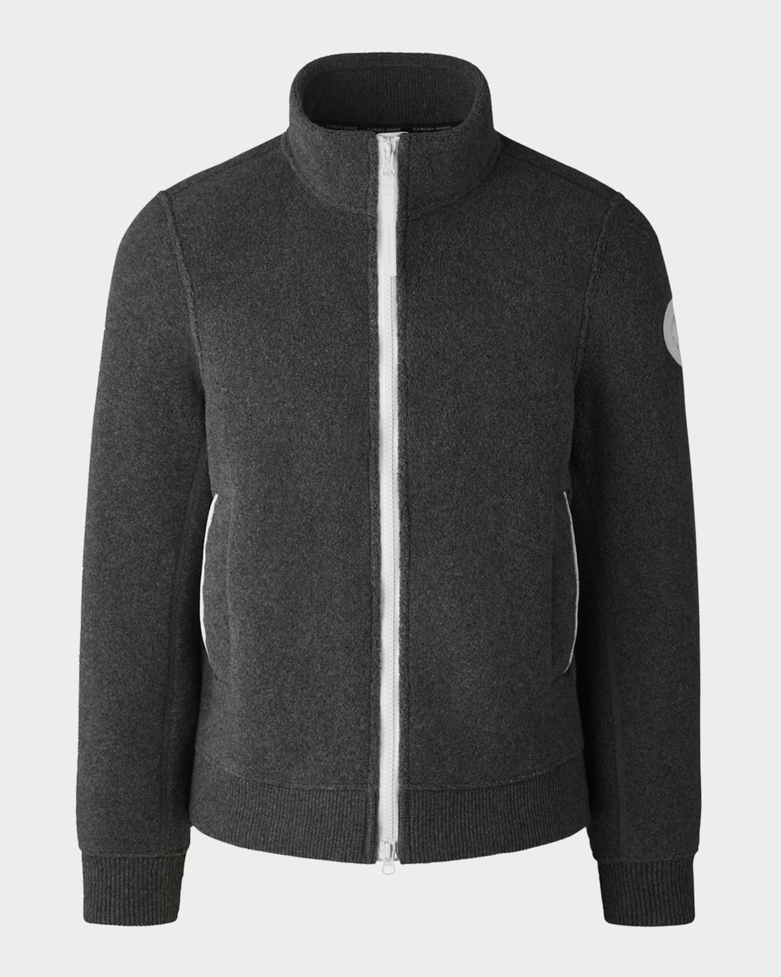 Canada Goose Men s Lawson Fleece Full Zip Jacket Neiman Marcus