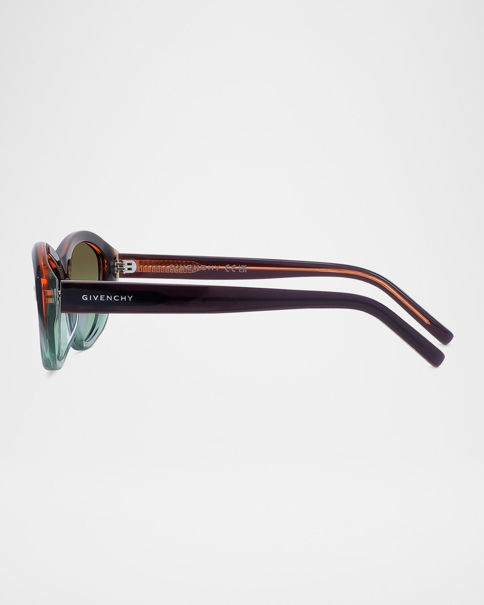 Givenchy 4G Logo Acetate Cat-Eye Sunglasses | Neiman Marcus