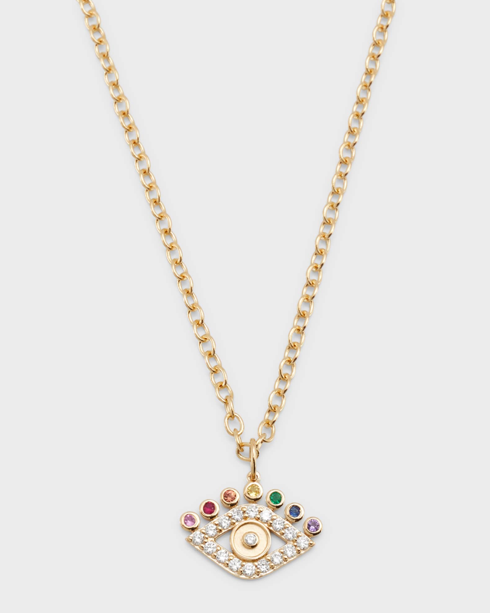 Evil eye outlet necklace neiman marcus