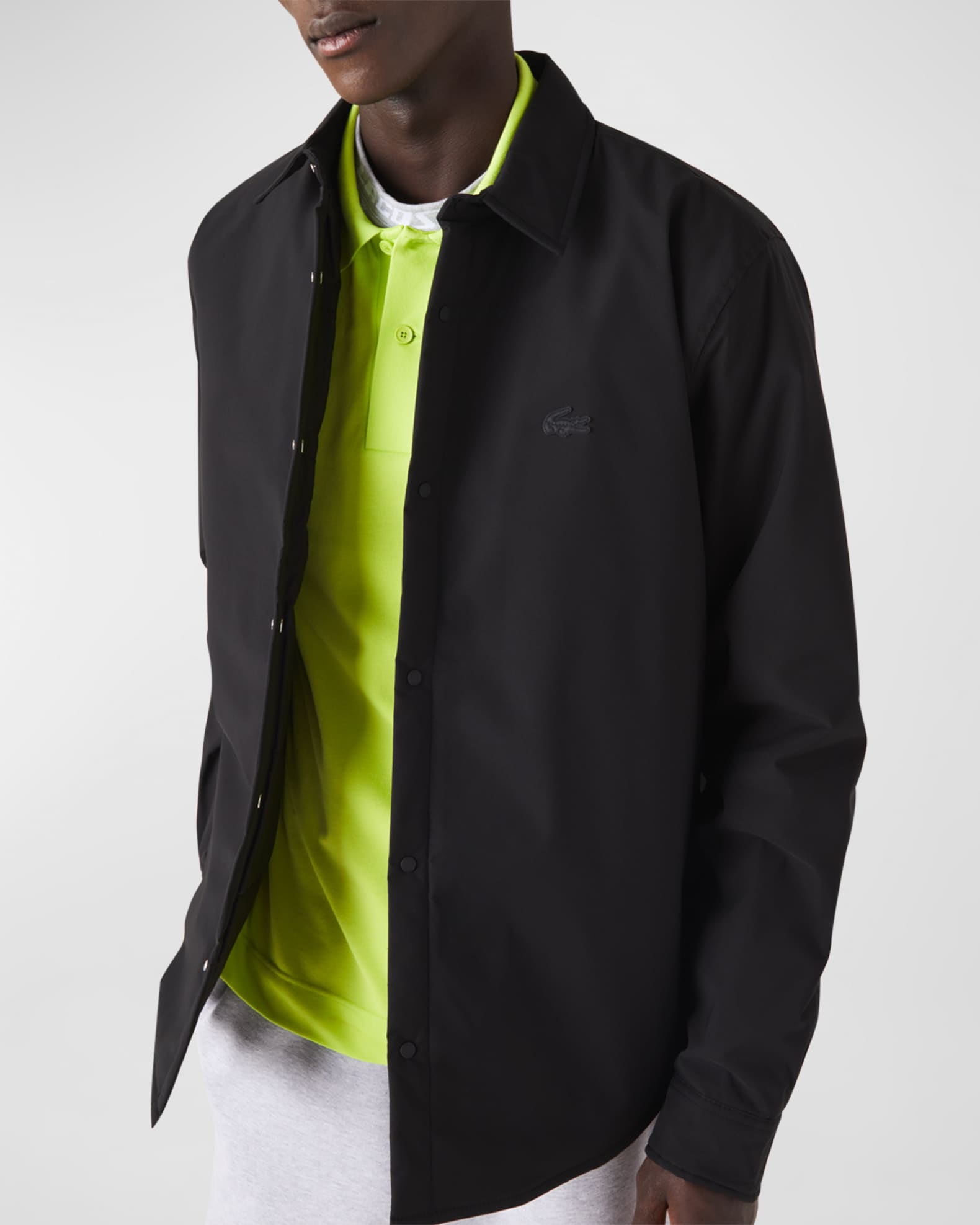 Lacoste Water-Resistant Overshirt | Neiman Marcus