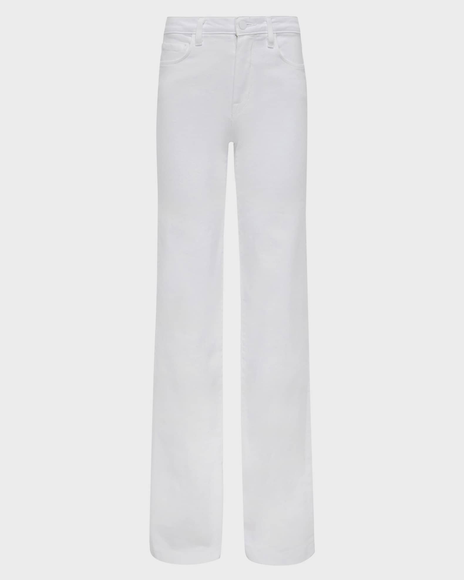 Clayton High Rise Wide-Leg Jeans 0