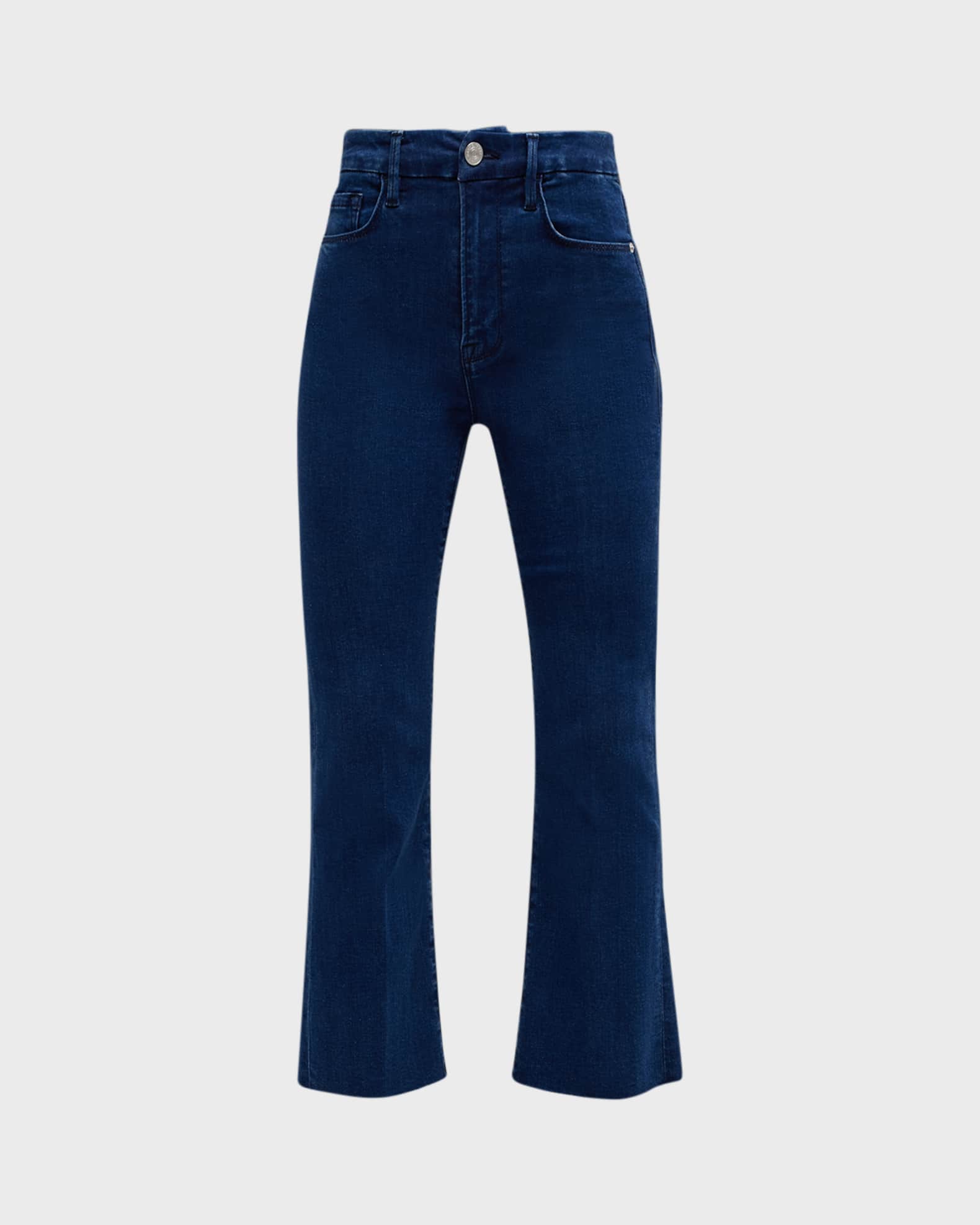 FRAME Le Super High Crop Mini Boot Jeans Neiman Marcus