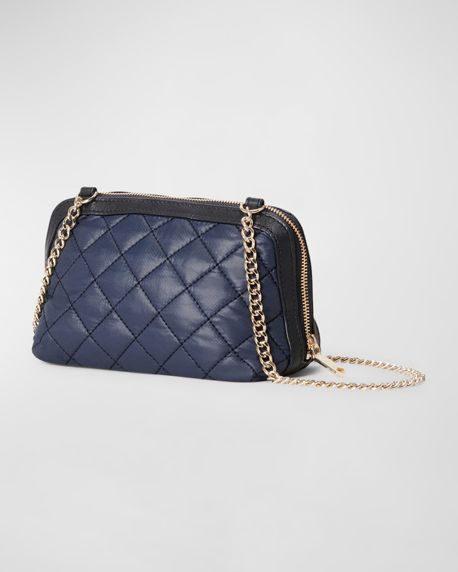 MZ WALLACE Emily Small Quilted Chain Crossbody Bag Neiman Marcus