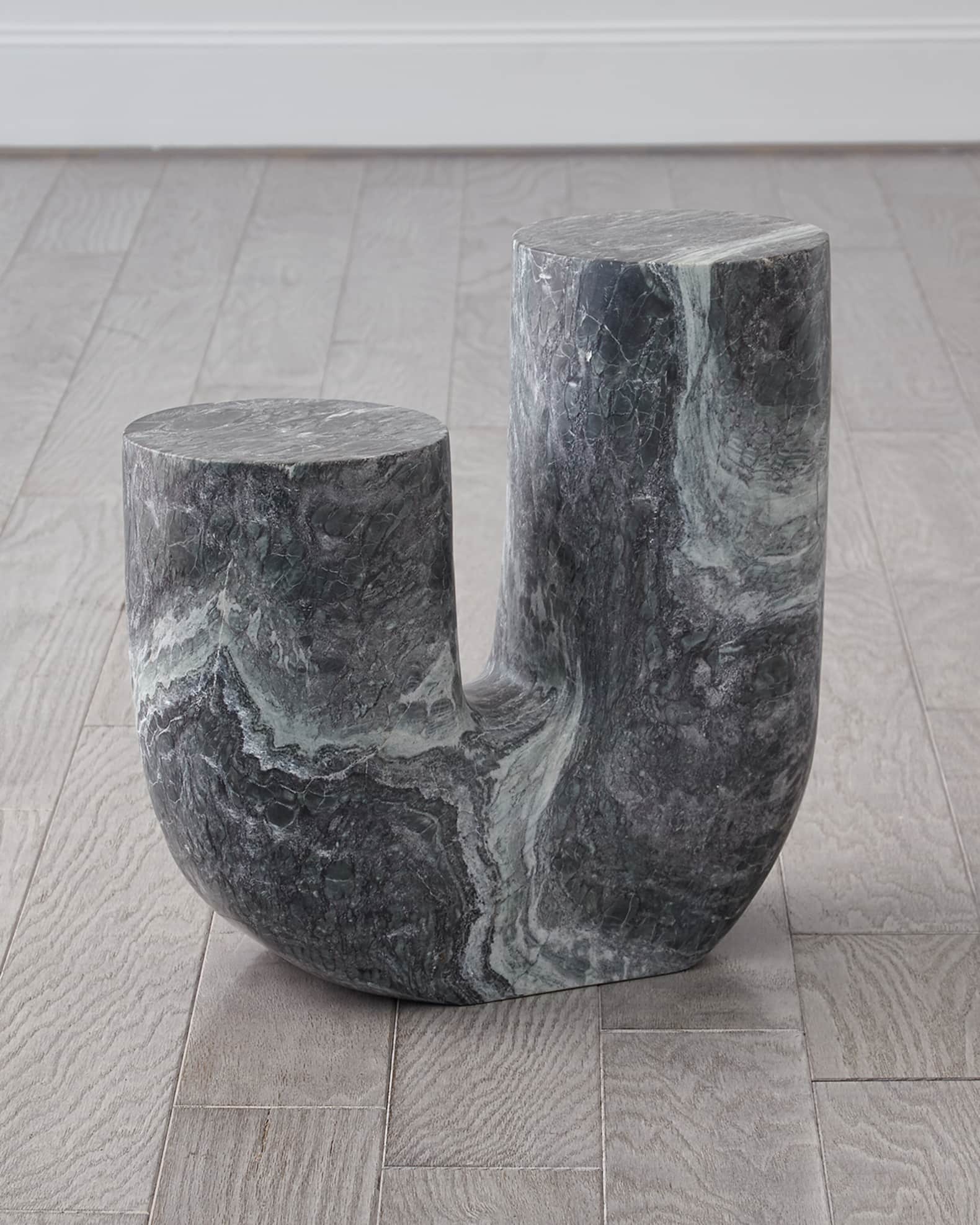 Emmalee Marble Side Table