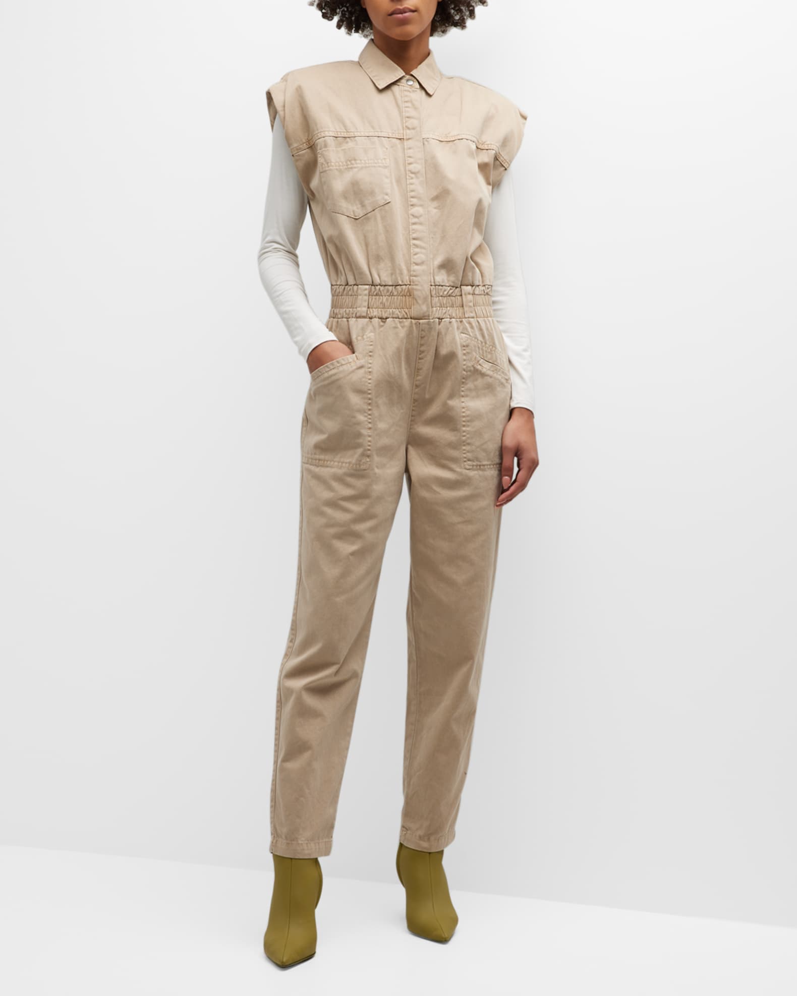 PISTOLA Rosie Utility Jumpsuit Neiman Marcus