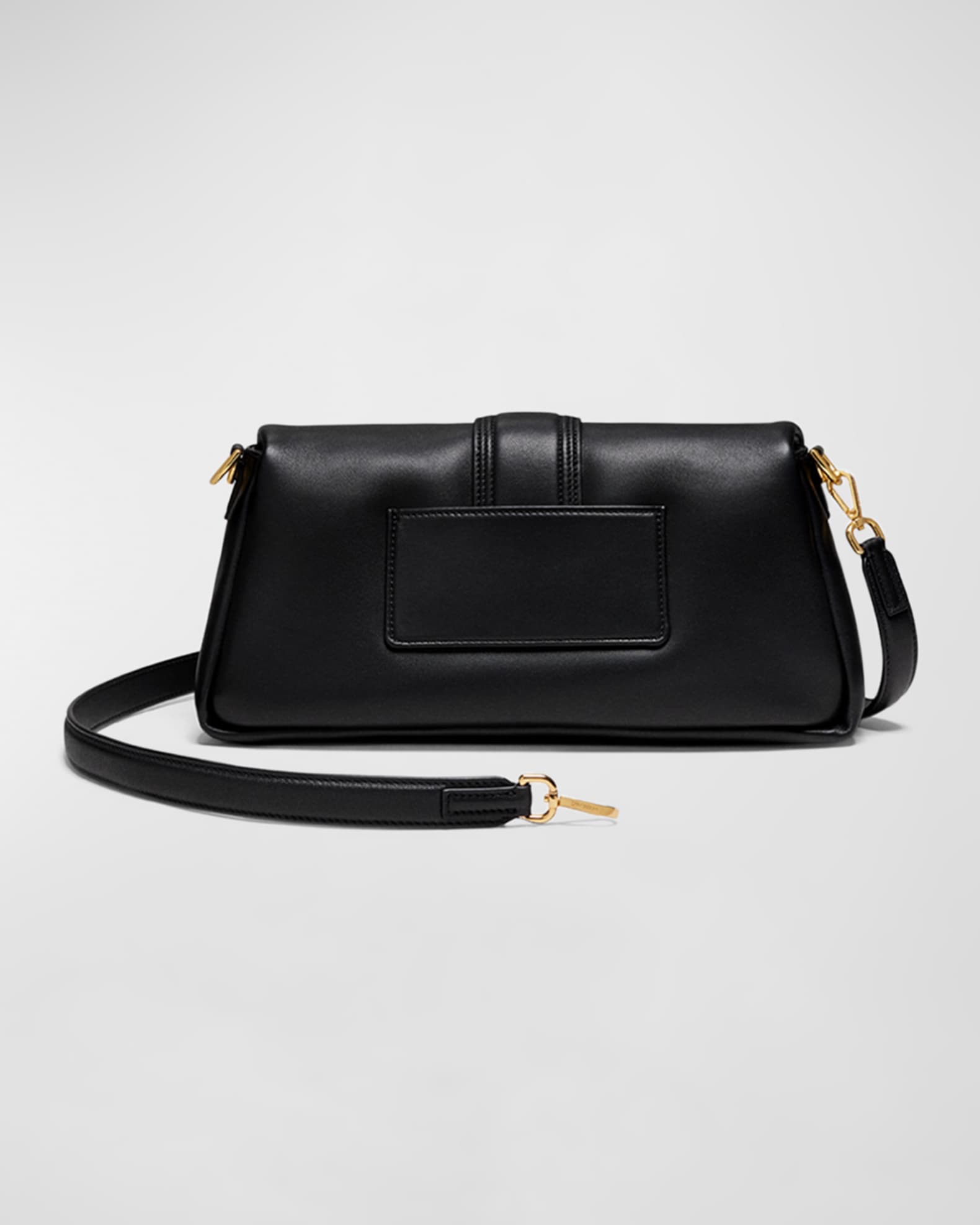 「JACQUEMUS」LE BAMBIMOU パデッドレザー ショルダーバッグ Jacquemus Le Bambimou Padded Shoulder Bag | Neiman Marcus