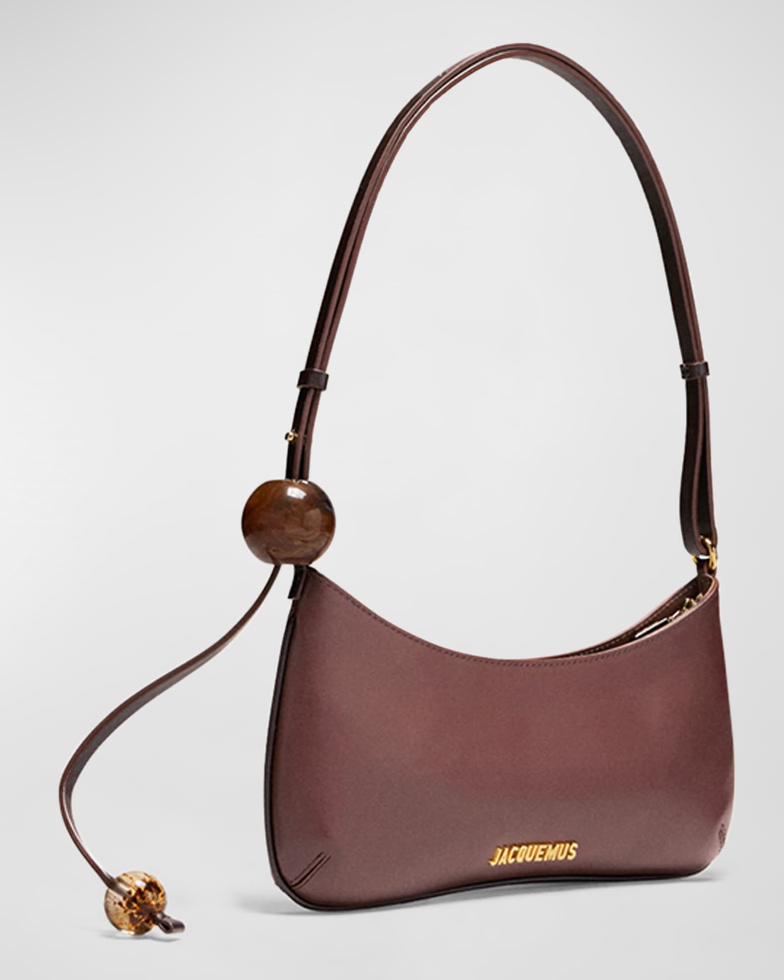 Jacquemus Shoulder Bag
 Jacquemus Le Bisou Perle Leather Shoulder Bag