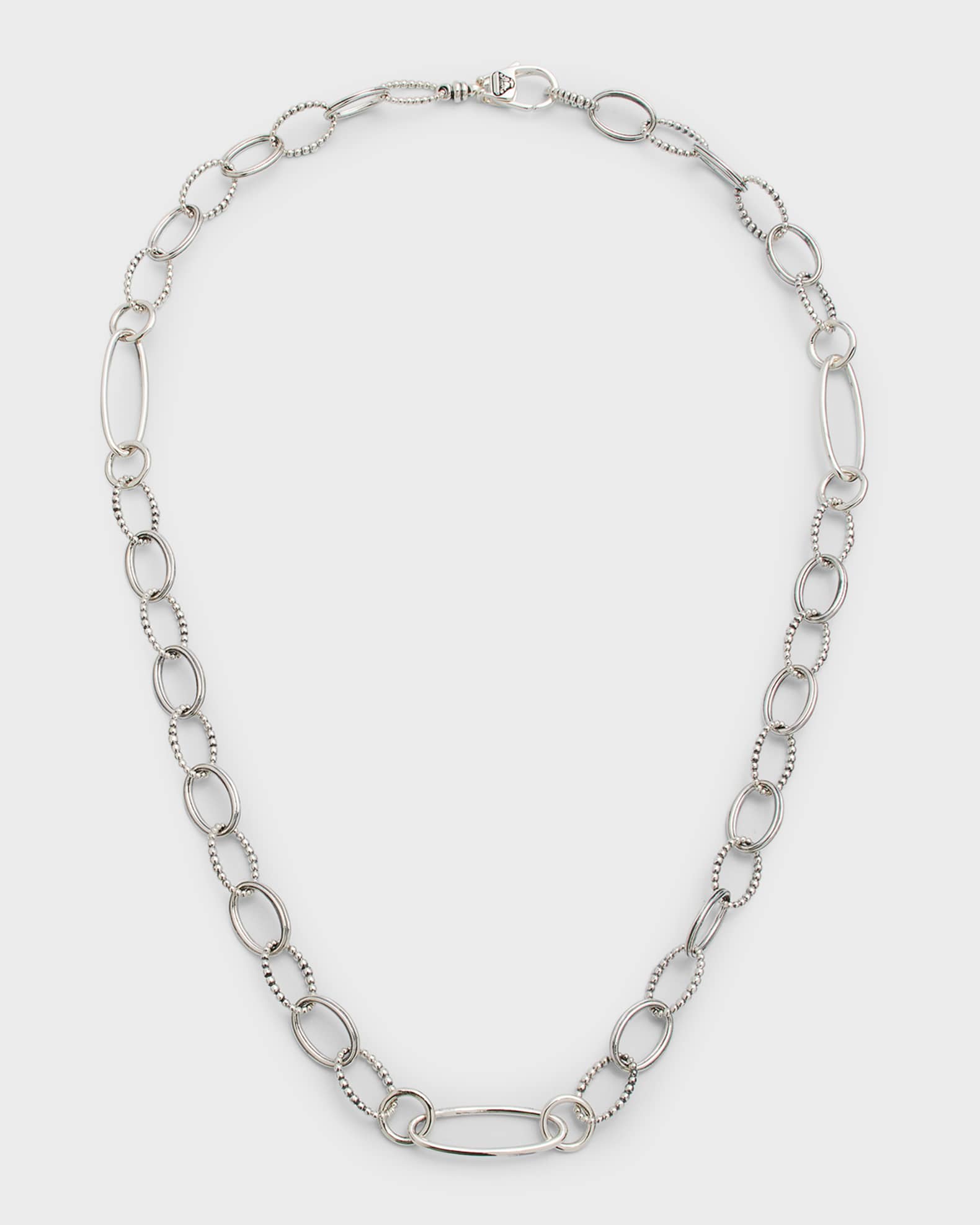 LAGOS Signature Caviar Mixed Link Necklace