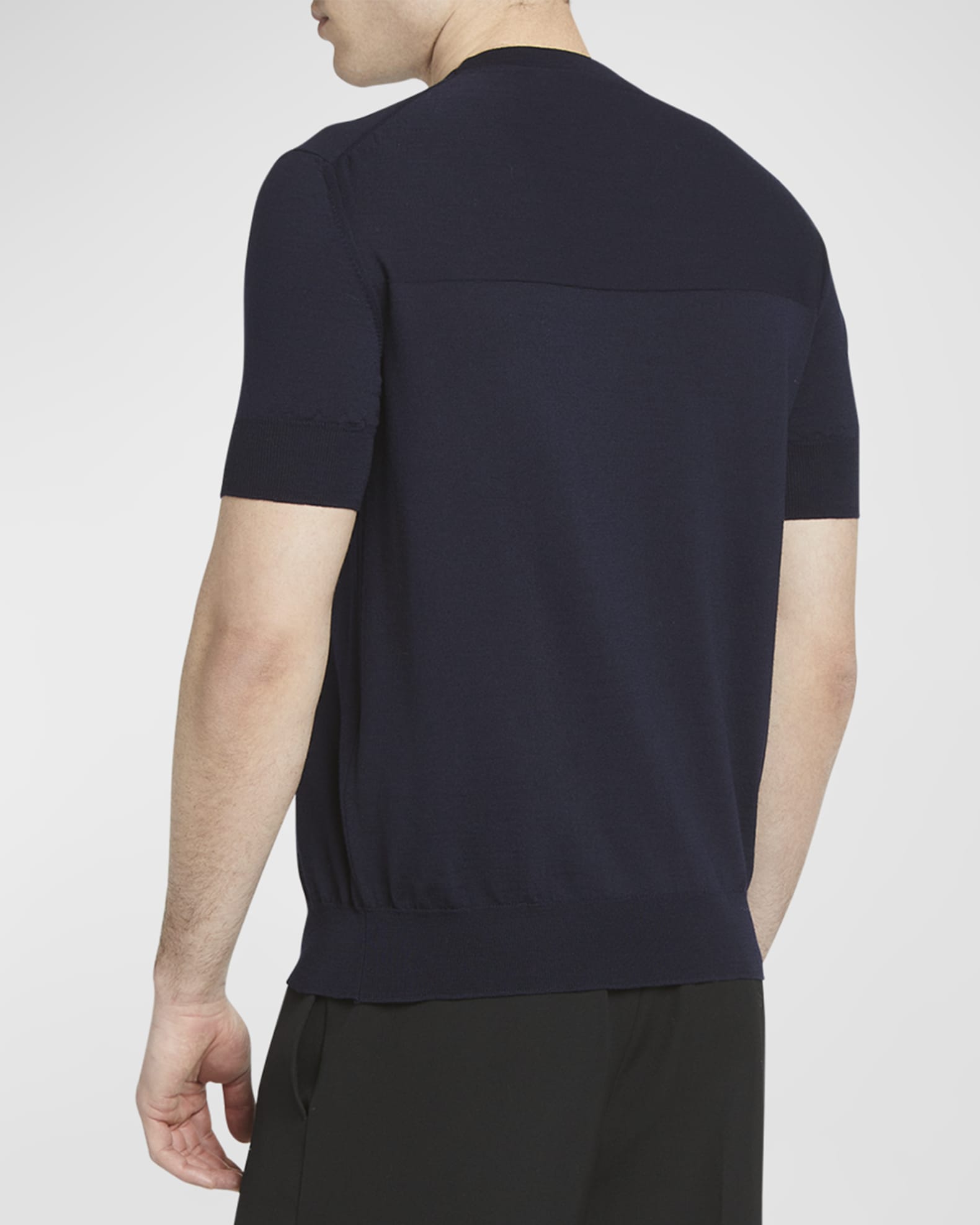 Tシャツ・カットソー JIL SANDER  Virgin wool T-shirt Jil Sander Men's Crewneck Virgin Wool Tee | Neiman Marcus
