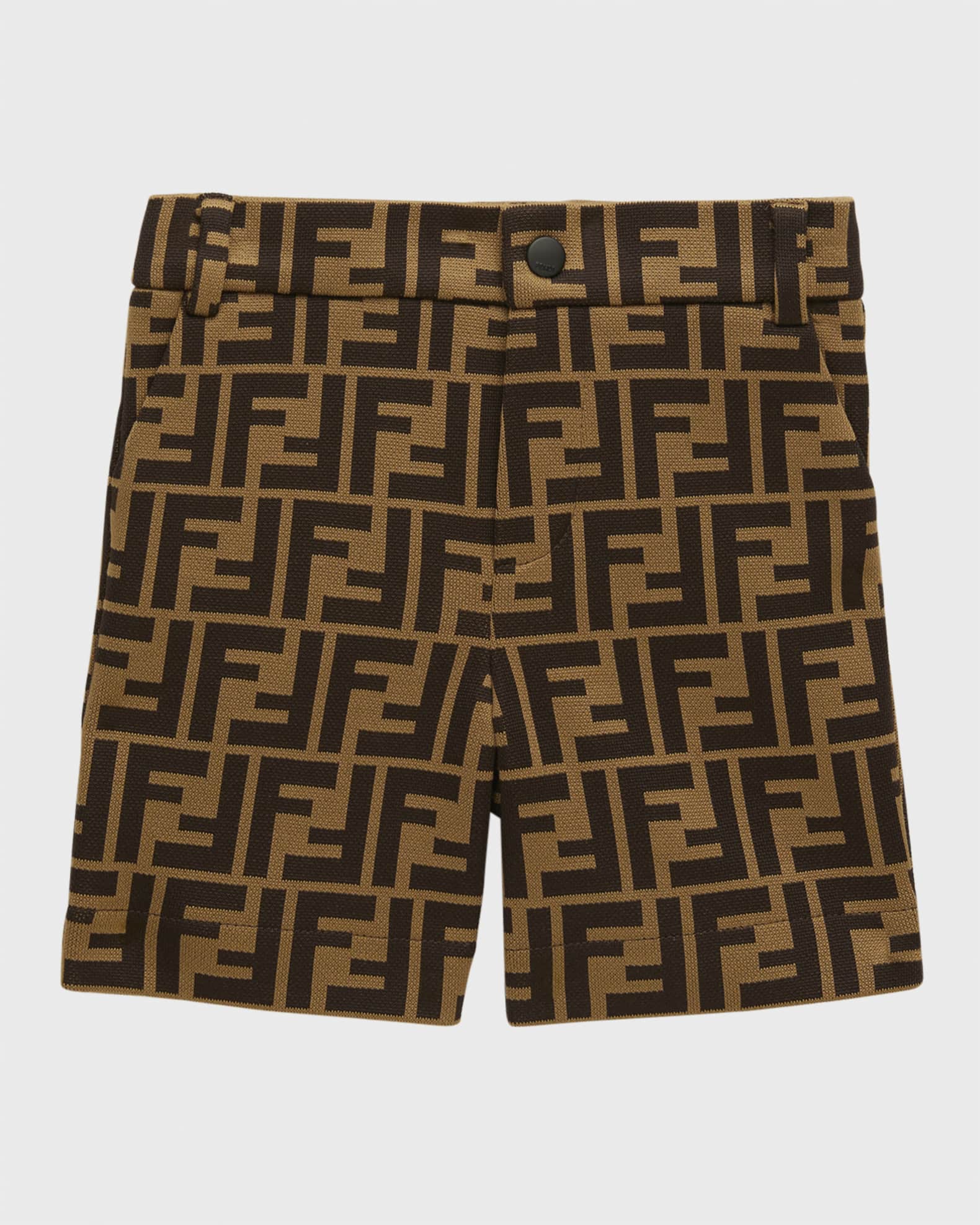 【送料&関税込】Fendi Logo Printed Shorts Fendi Boy's Monogram-Print Shorts, Size 12M-24M | Neiman Marcus