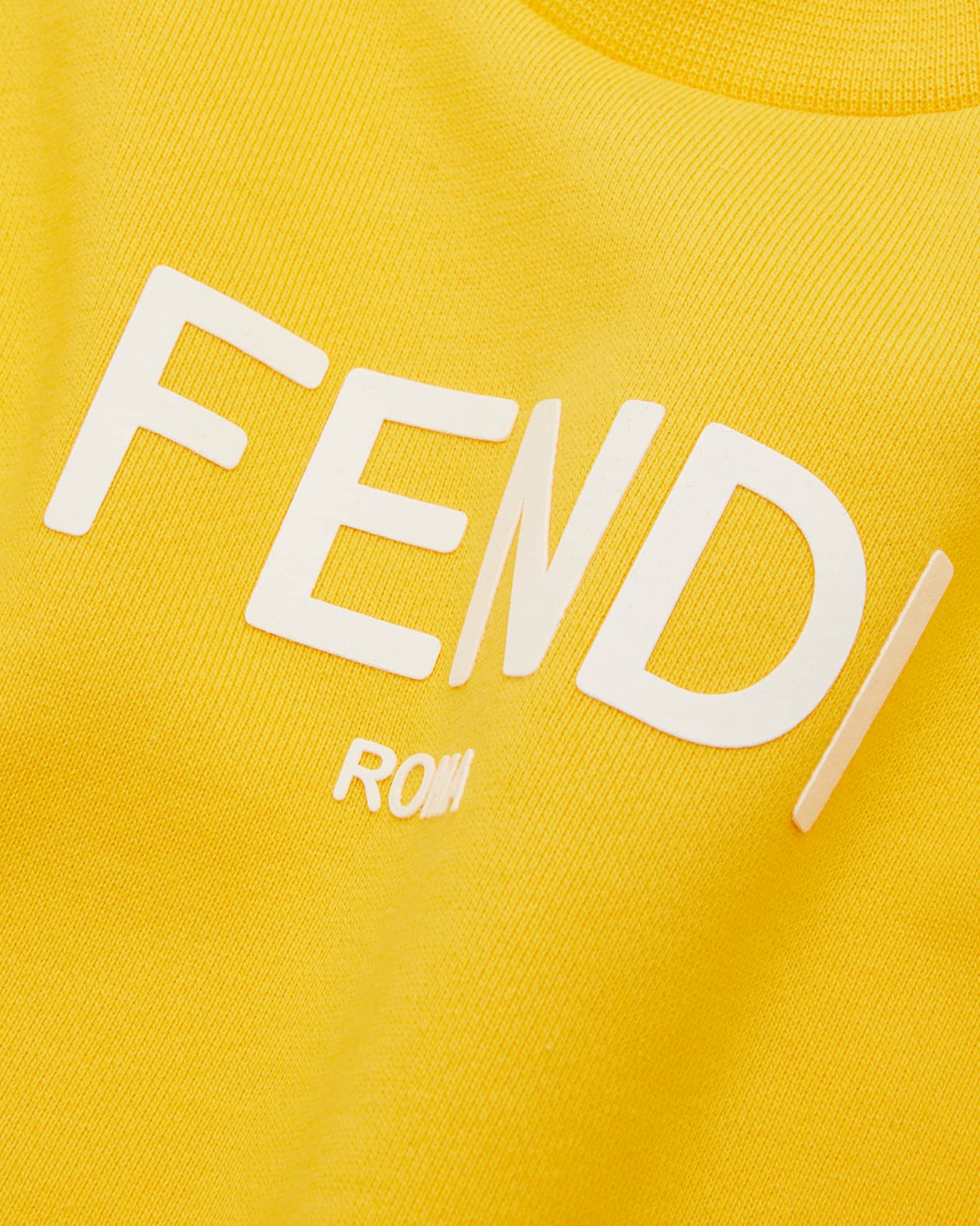 Fendi Boy's LogoPrint Sweatshirt, Size 6M24M Neiman Marcus