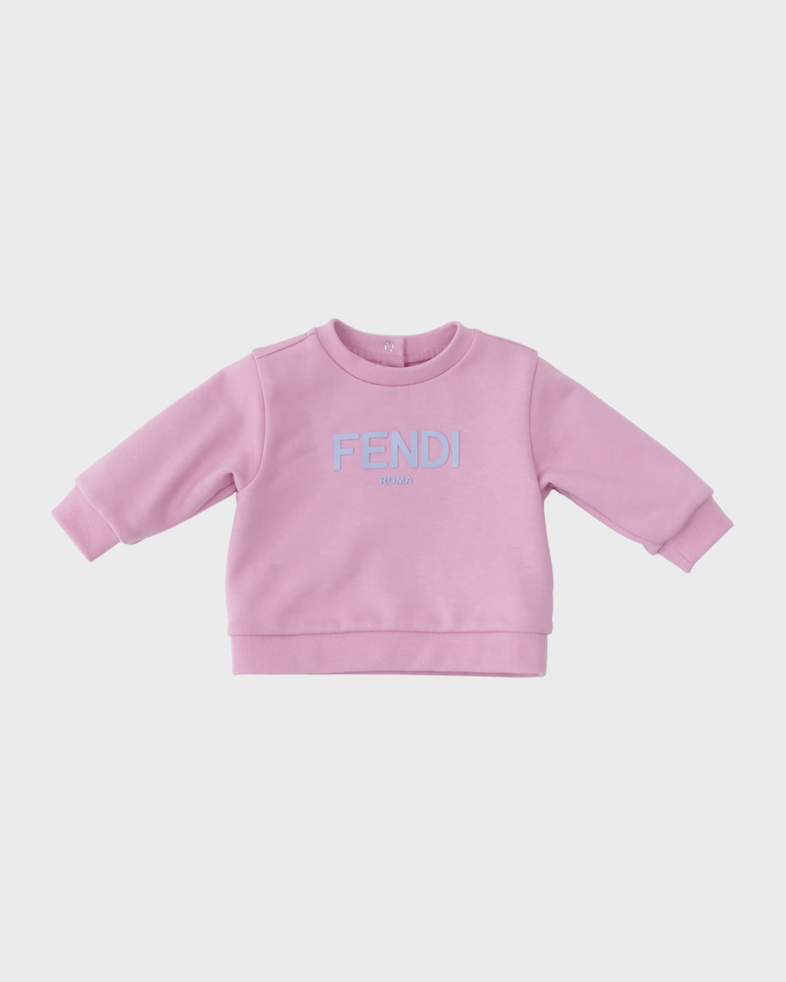 Fendi Girl's LogoPrint Sweatshirt, Size 12M24M Neiman Marcus