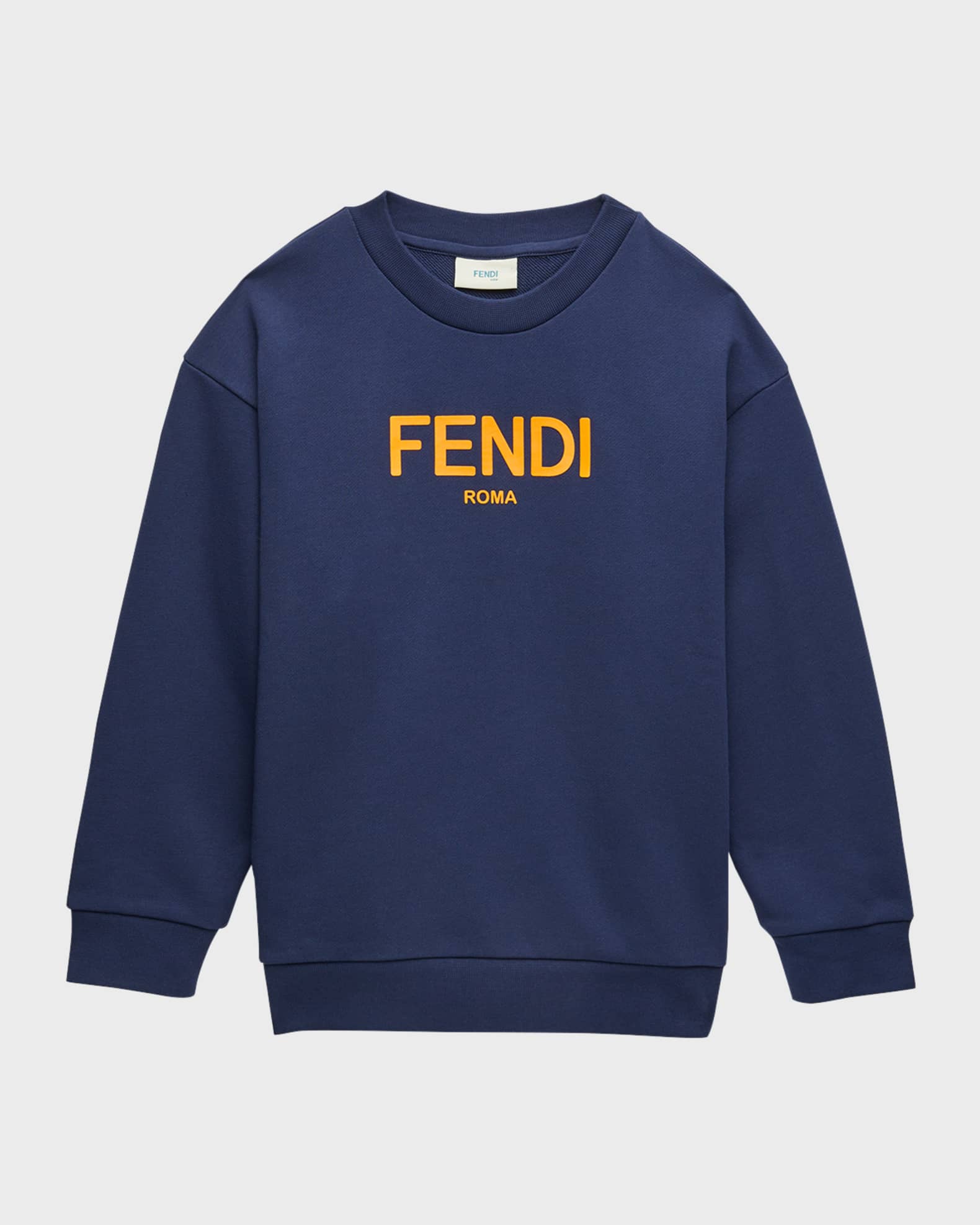 social ulykke Misvisende Fendi Girl's Classic Logo-Print Sweatshirt, Size 4-12 | Neiman Marcus