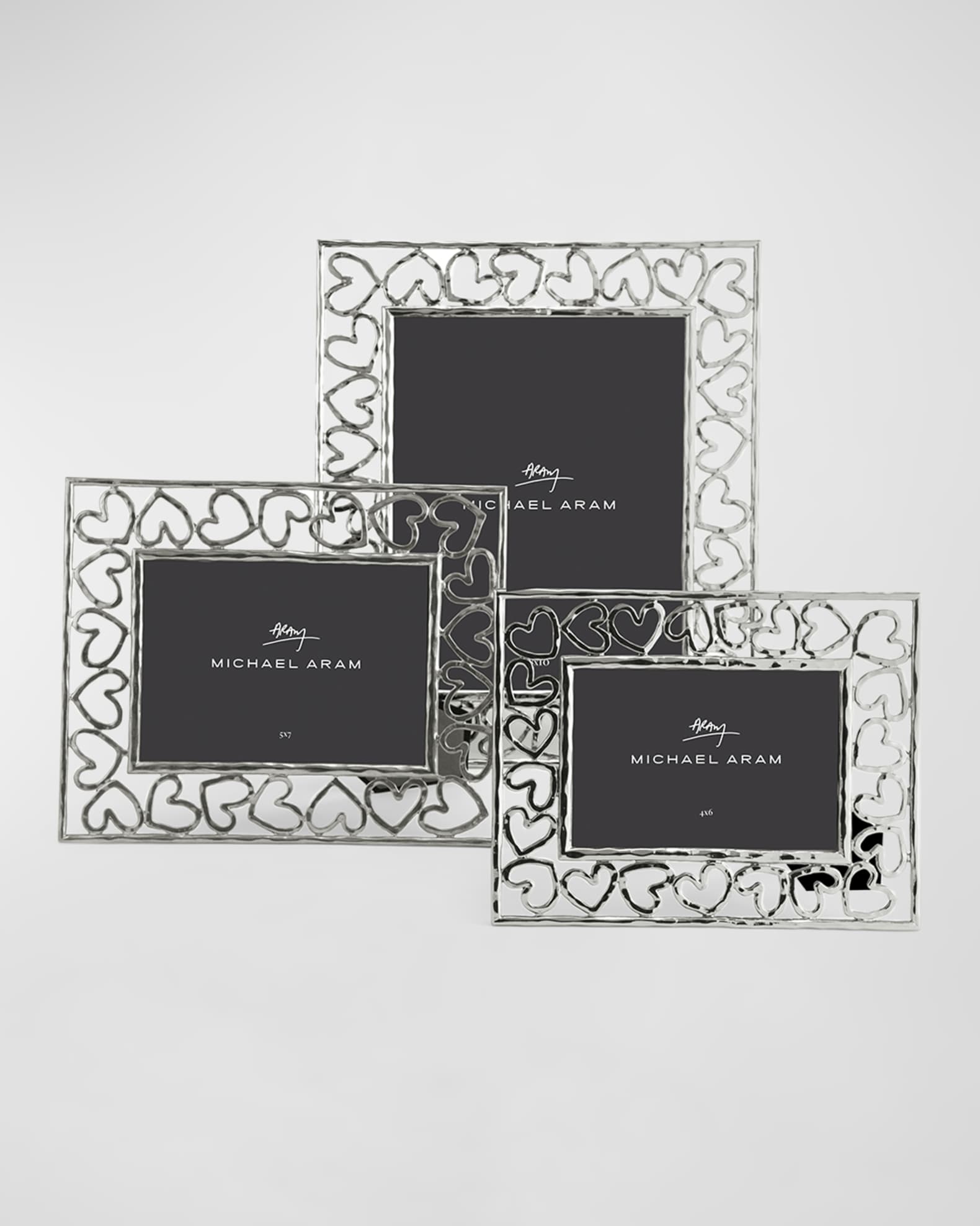 フォトフレーム MICHAEL ARAM HEART PHOTOFRAME Heart Frame - Gold or Silver – Michael Aram