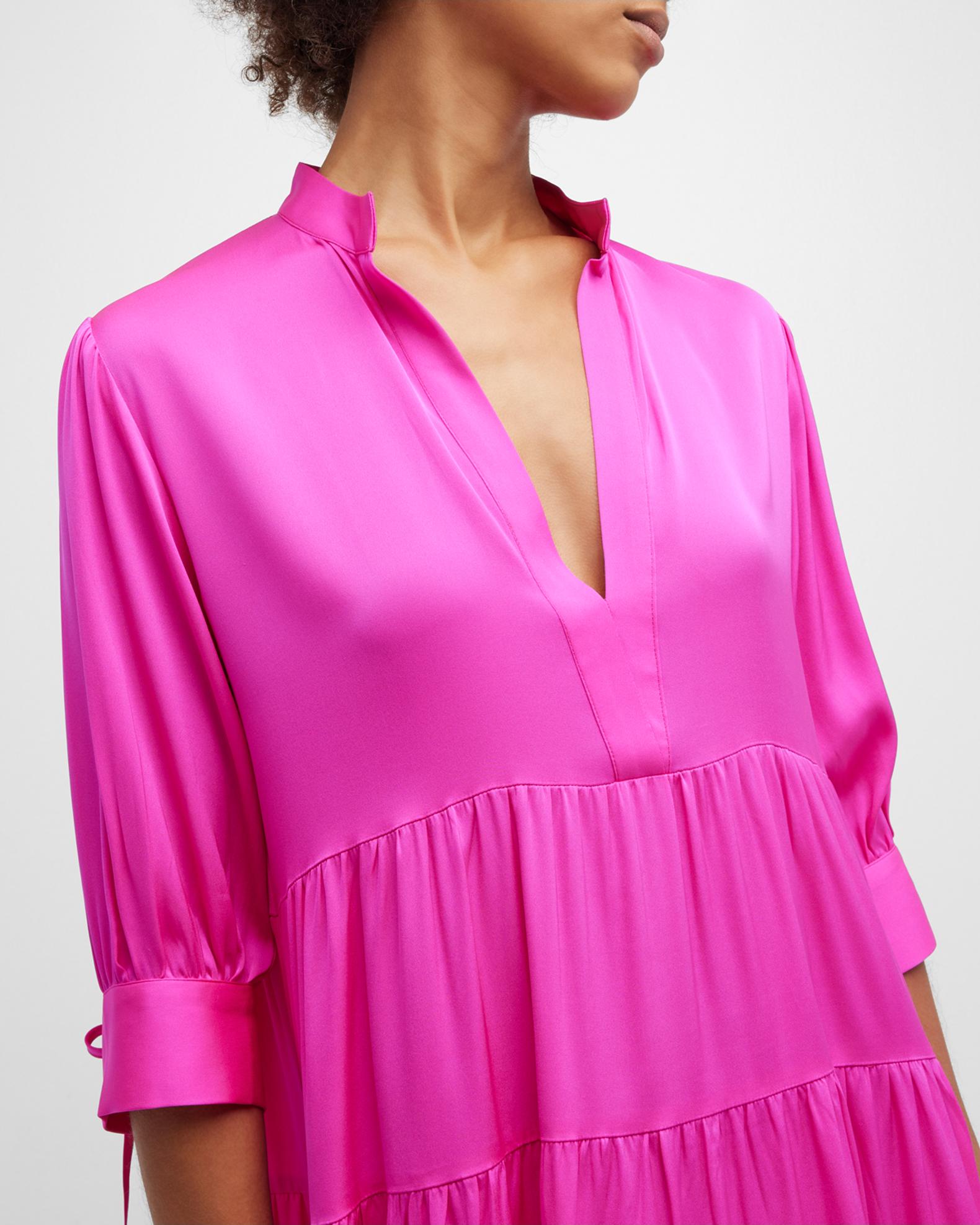 Silk95Five Worth Ave silk short dress