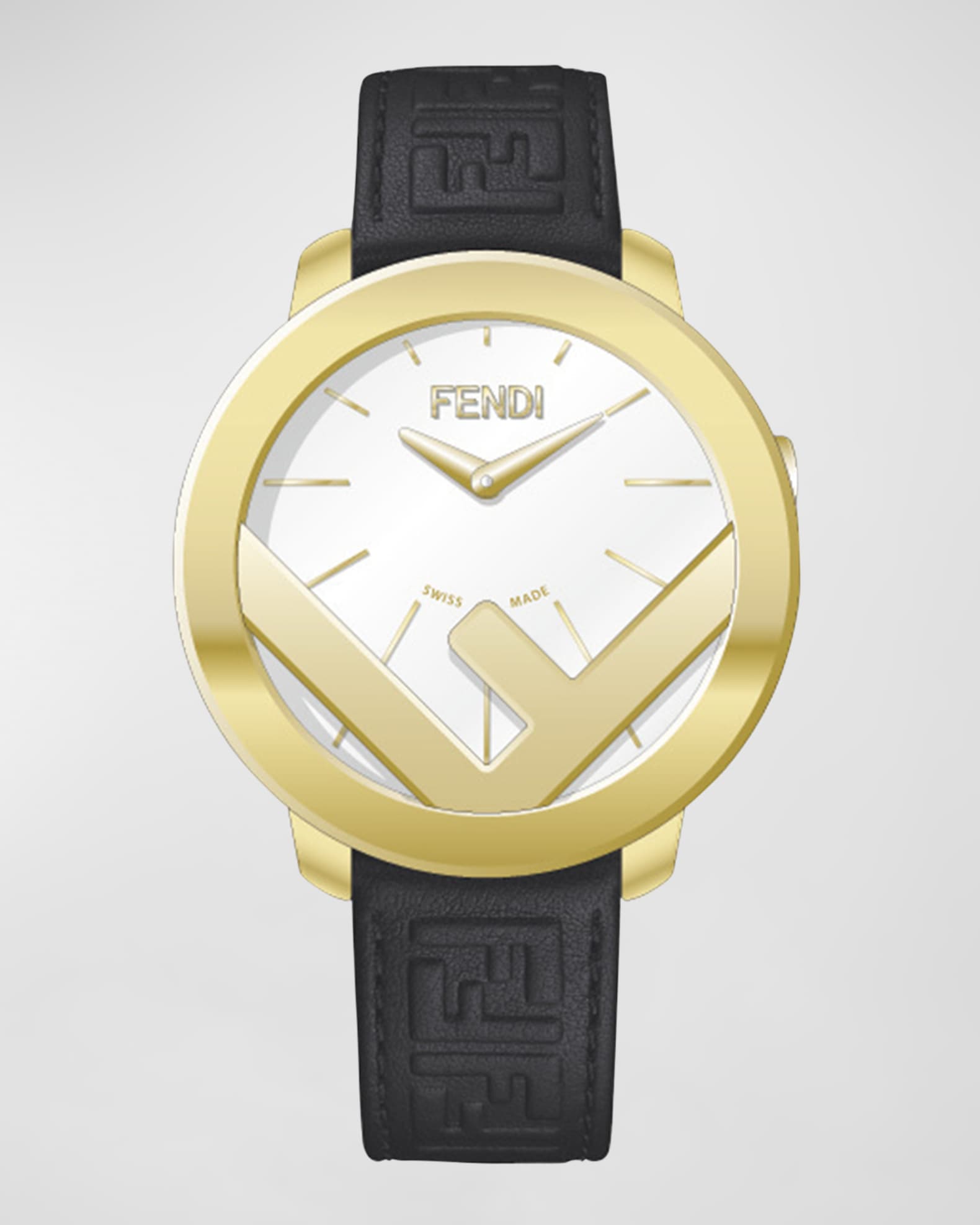 Fendi Forever Fendi 29mm Watch with Leather Strap