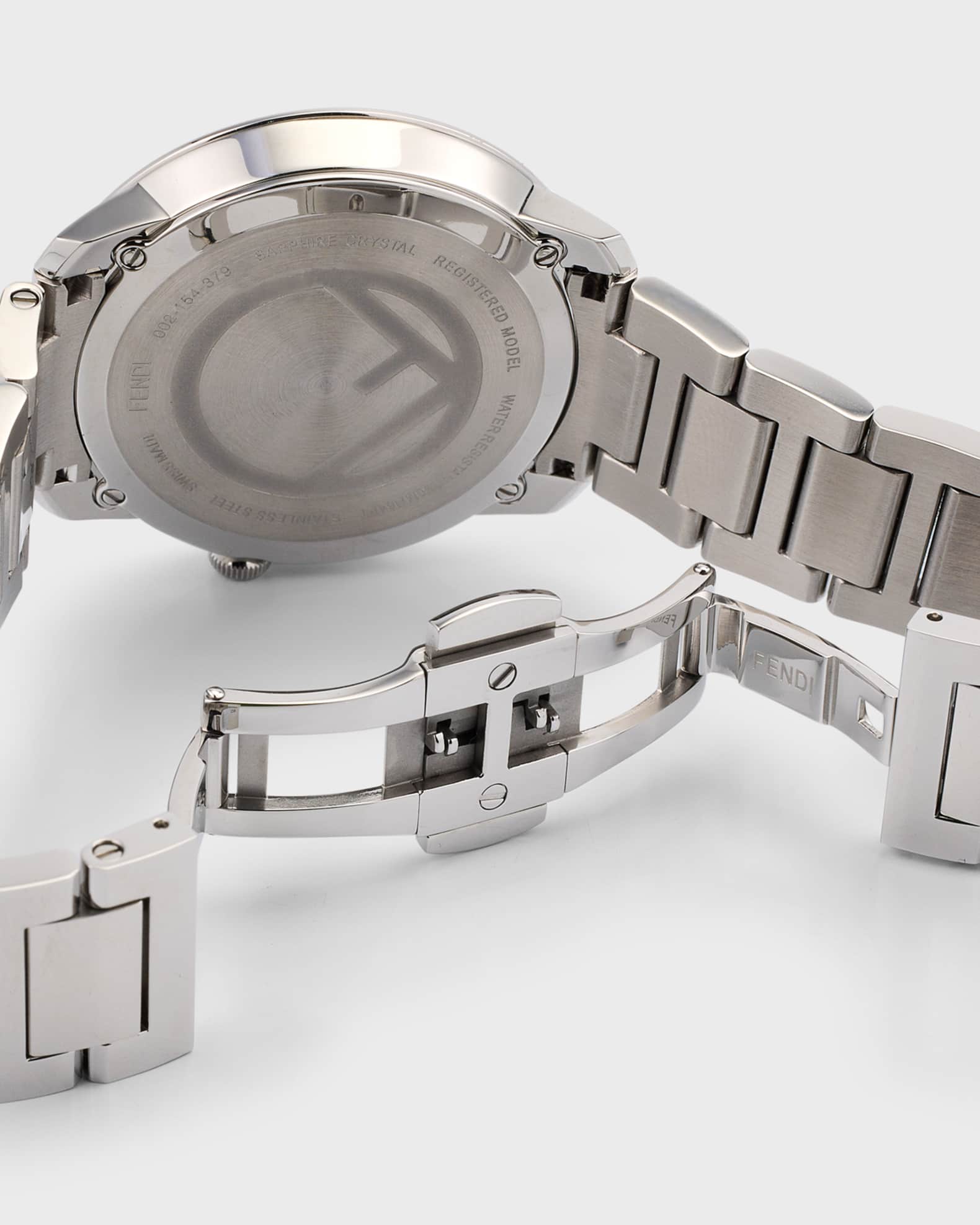 Fendi Men s F Is Fendi Stainless Steel Bracelet Watch 41mm Neiman Marcus