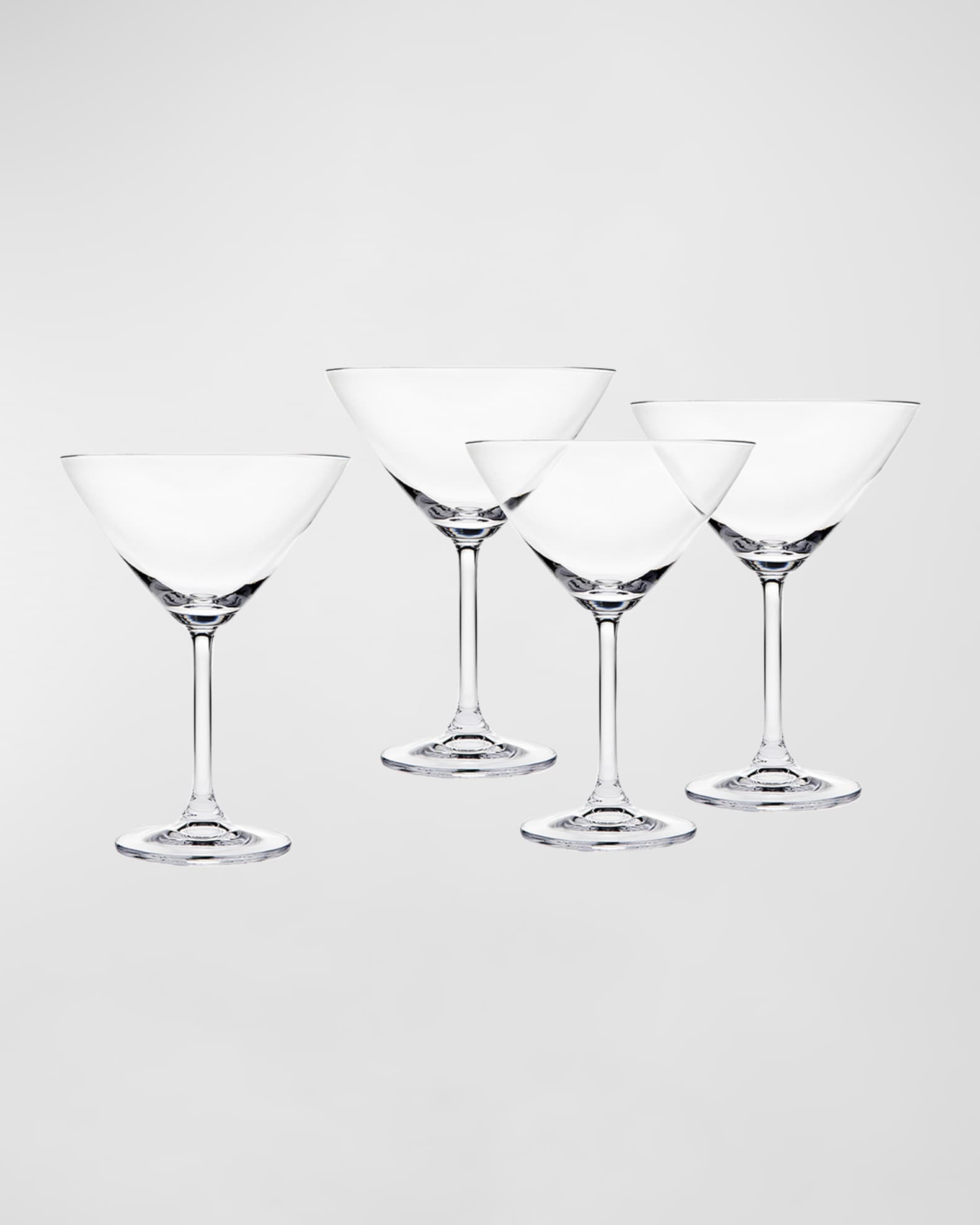Godinger Meridian Martini Glasses - Set of 4