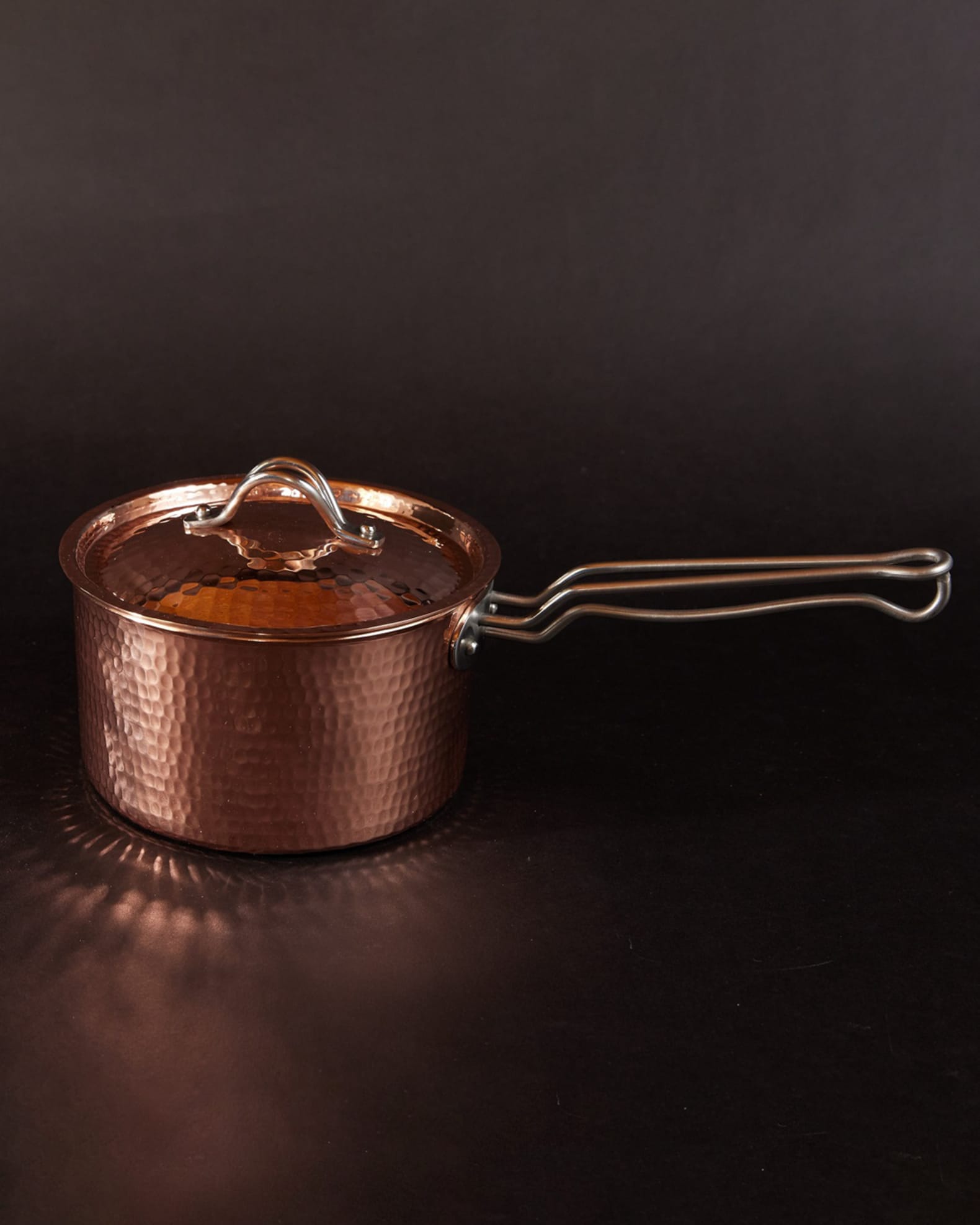 Sertodo Copper Sauce Pot, 6 quart Neiman Marcus