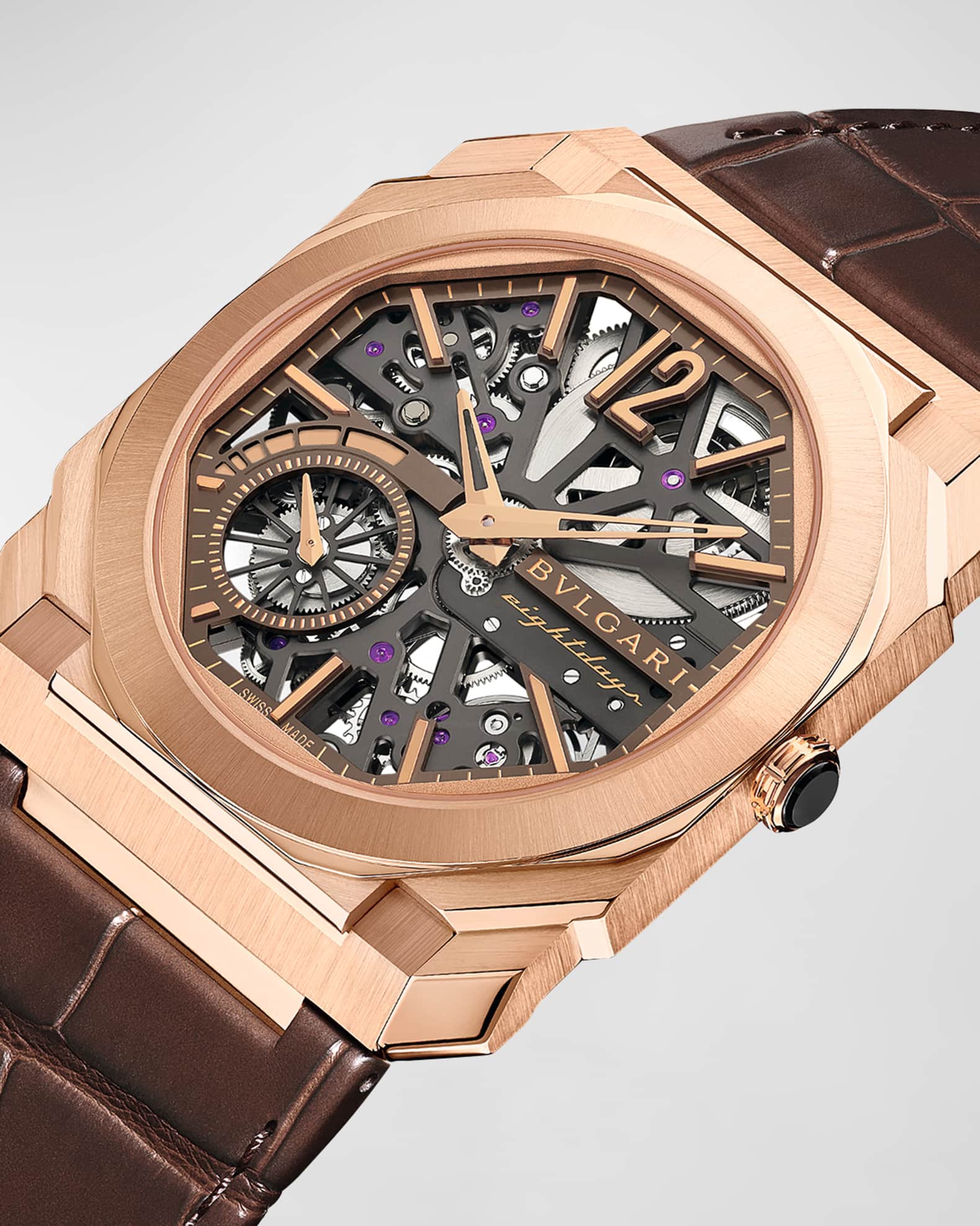 Octo finissimo rose gold top