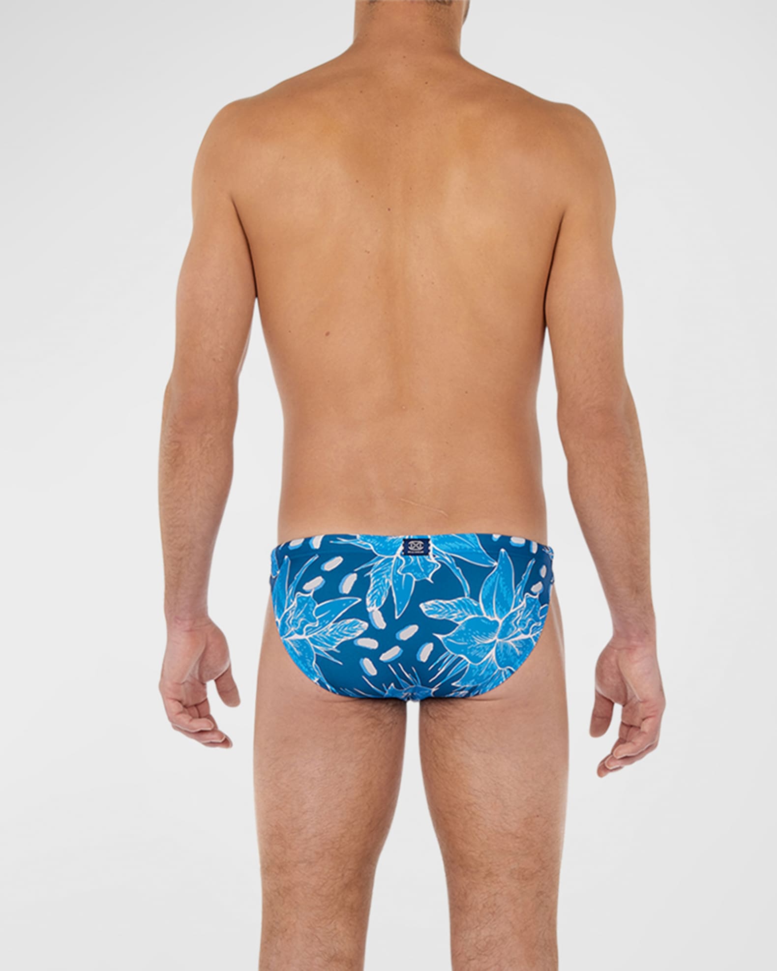 HOM Men's Monochrome Swim Micro Briefs Neiman Marcus