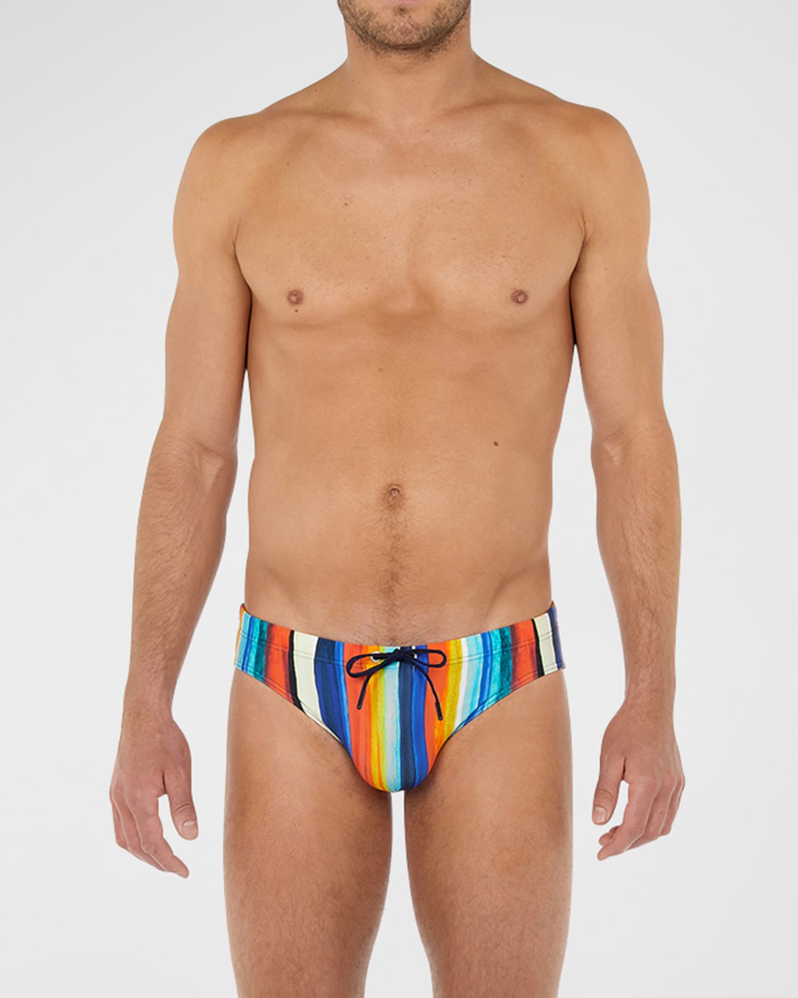 HOM Men's Multicolor Swim Micro Briefs Neiman Marcus