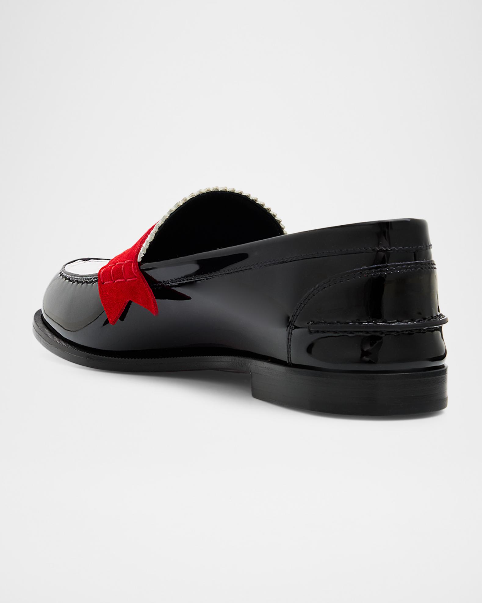 Christian Louboutin Donna Patent Penny Loafers | Neiman Marcus