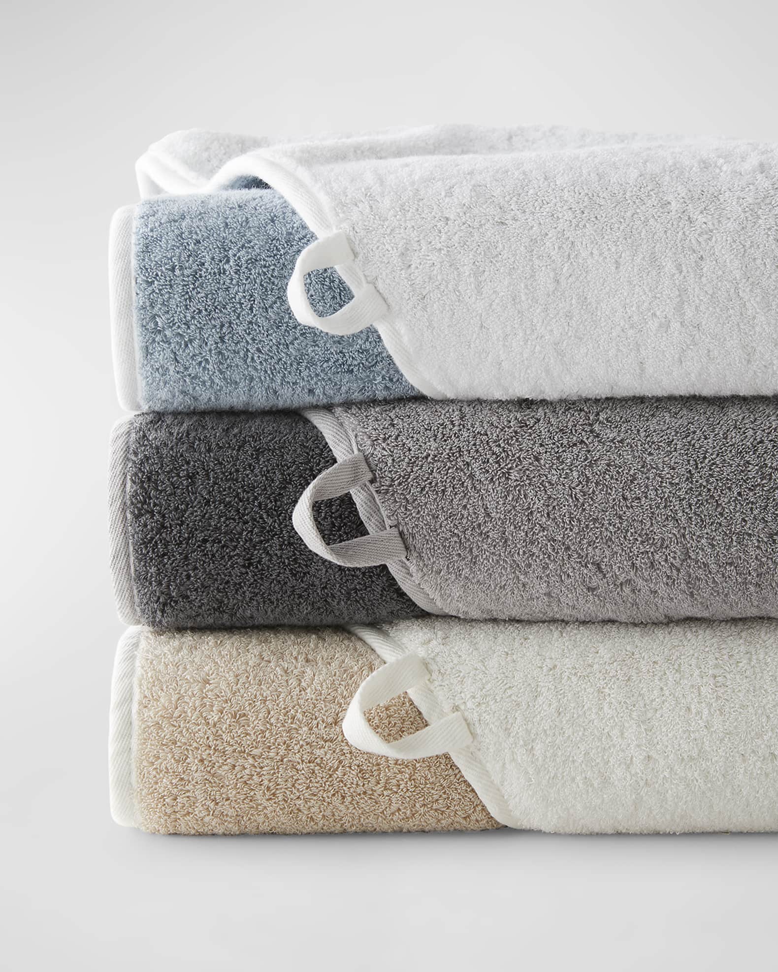 Bicolor Bath Towel Collection Neiman Marcus