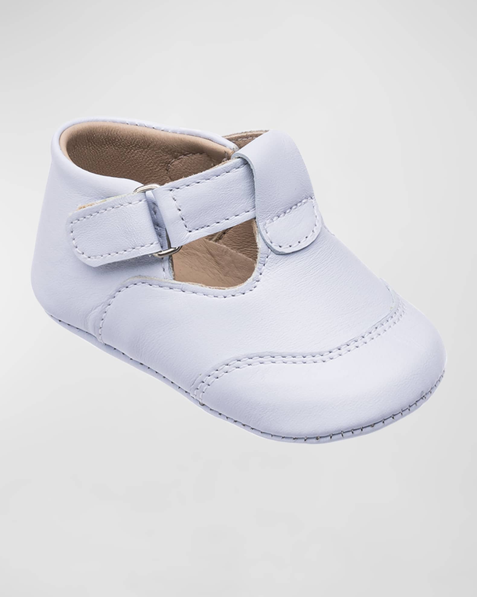 Elephantito Kid s T Strap Leather Booties Baby Neiman Marcus