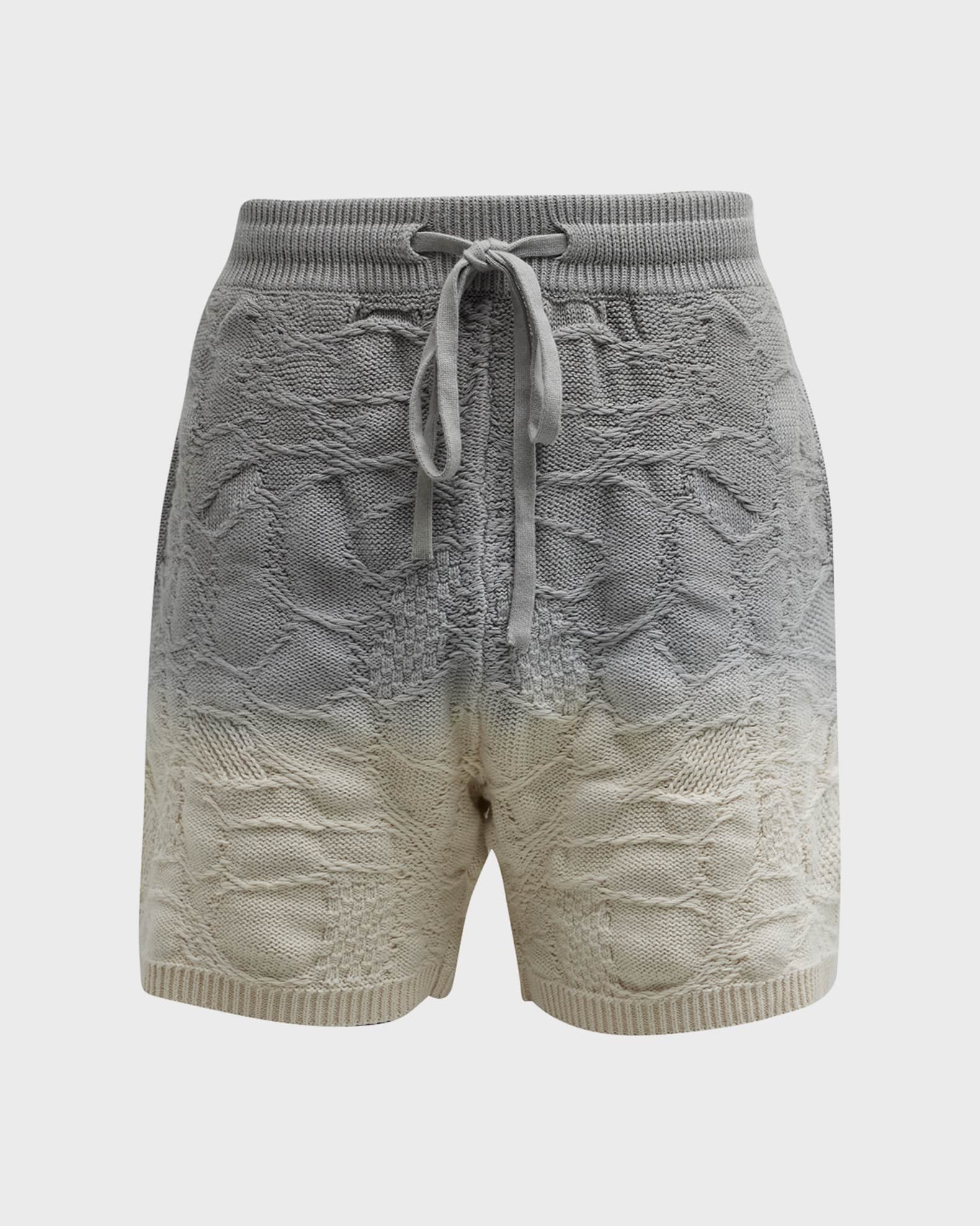 TWENTY Montreal Men's Crossover Netting Sweater Shorts Neiman Marcus