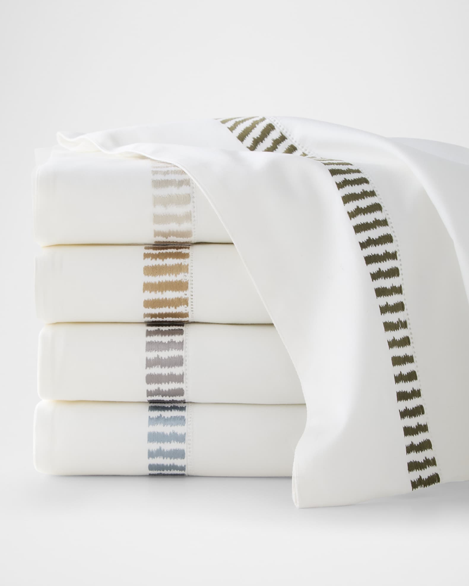 Savona 400 Thread Count Embroidered King Sheet Set 0