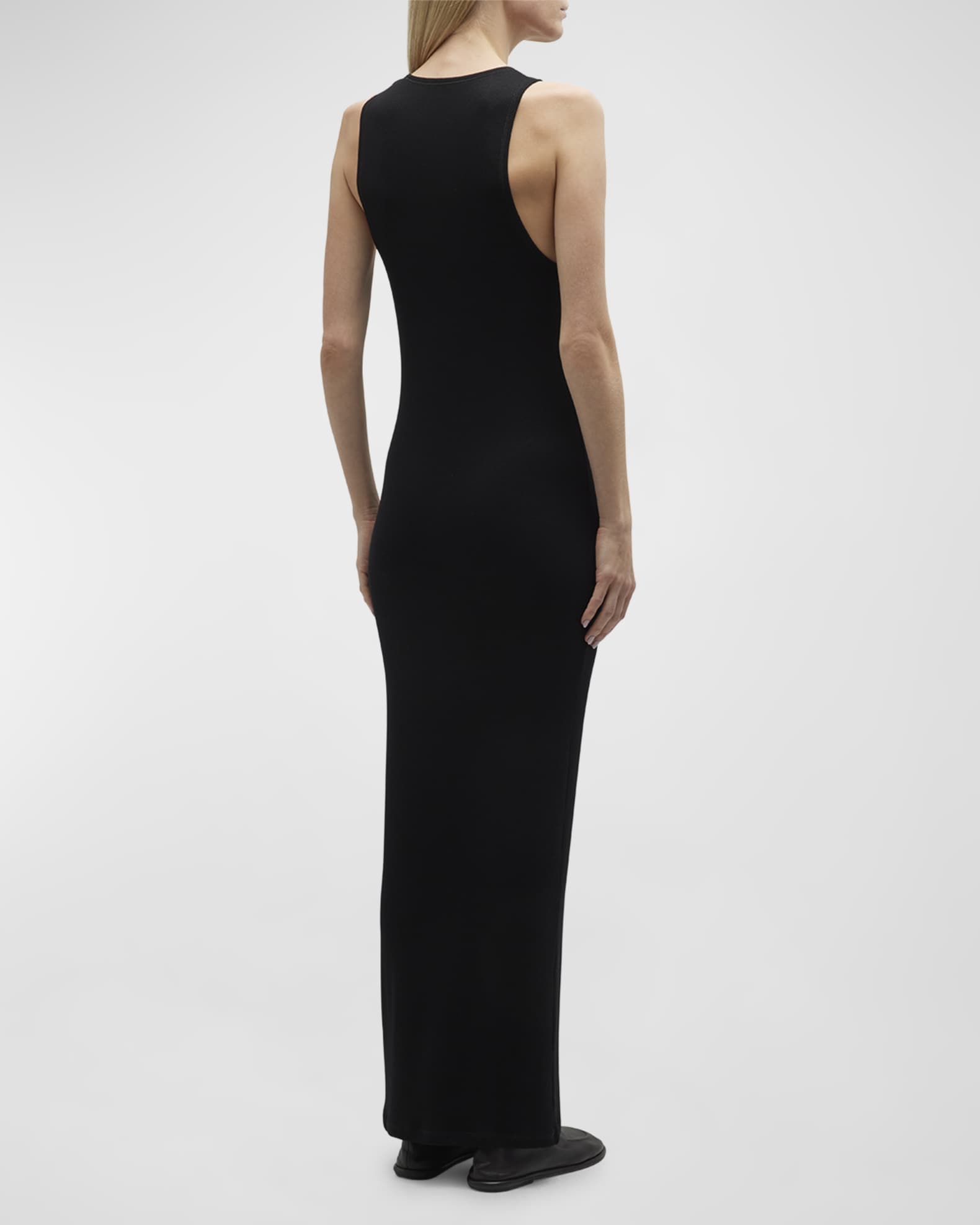 THE ROW Tikea Sleeveless Rib Maxi Dress | Neiman Marcus