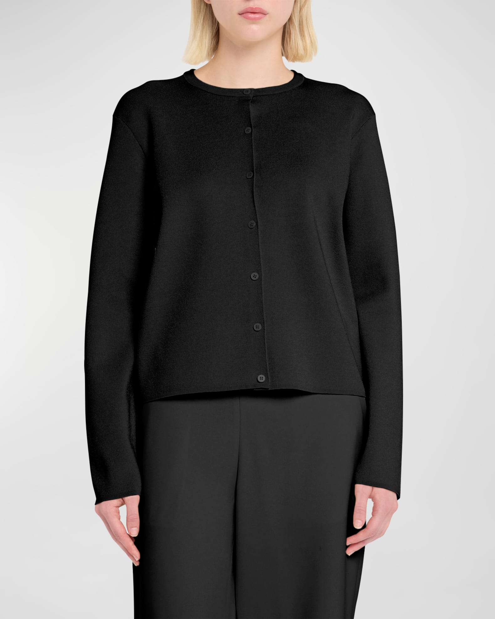 The row black cardigan on sale