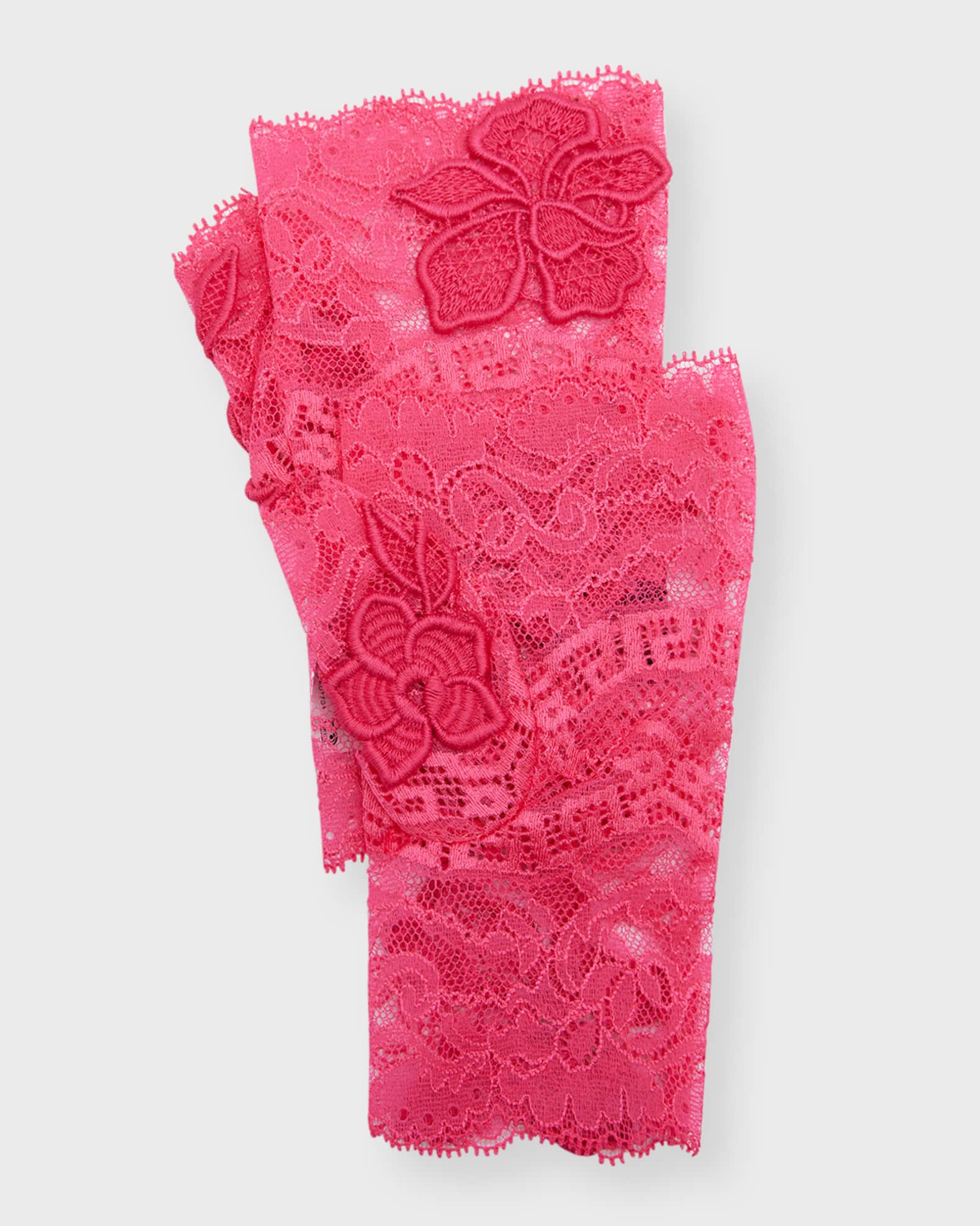 Versace Lace Gloves | Neiman Marcus
