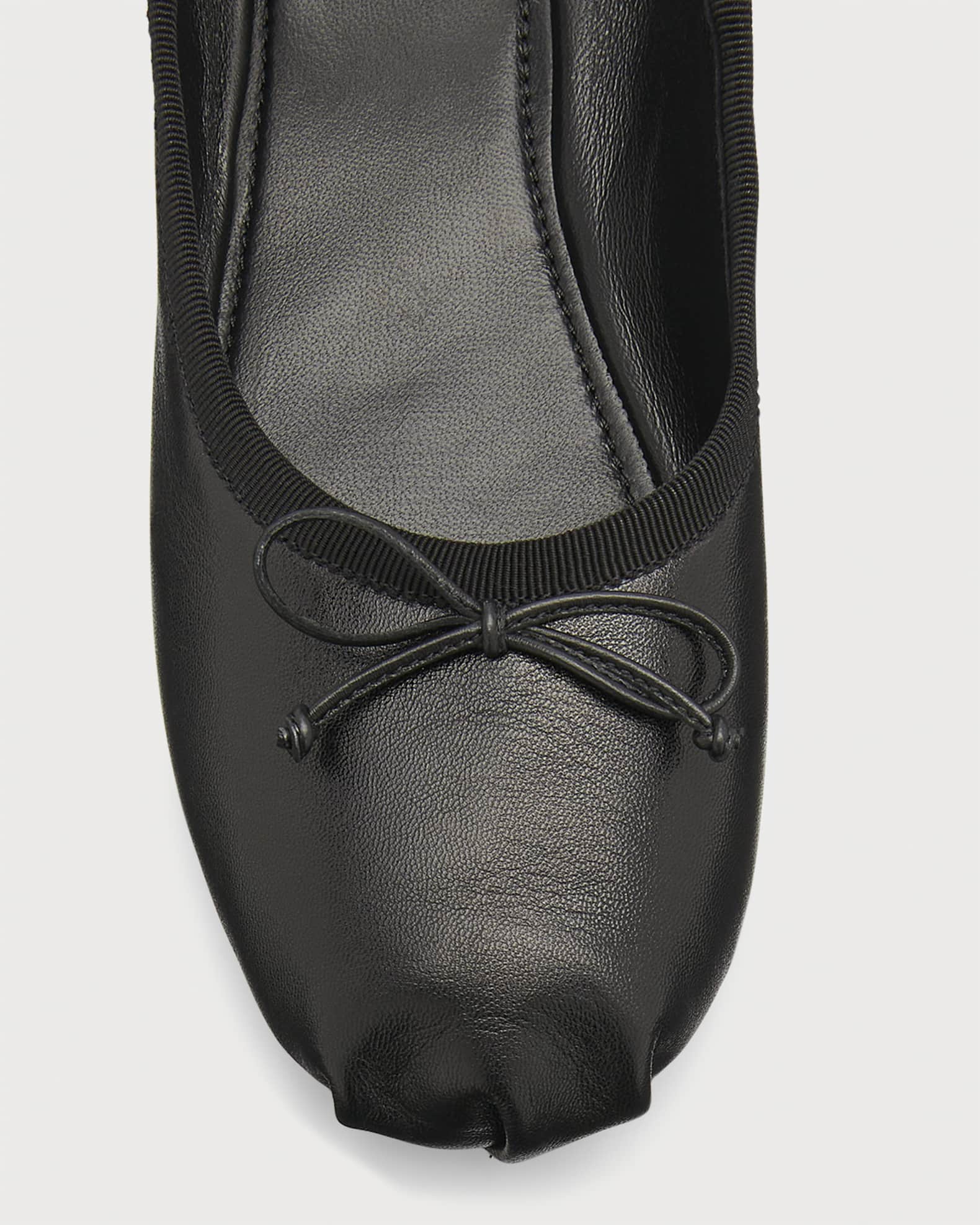 Miu Miu Leather Ballerina Flats | Neiman Marcus