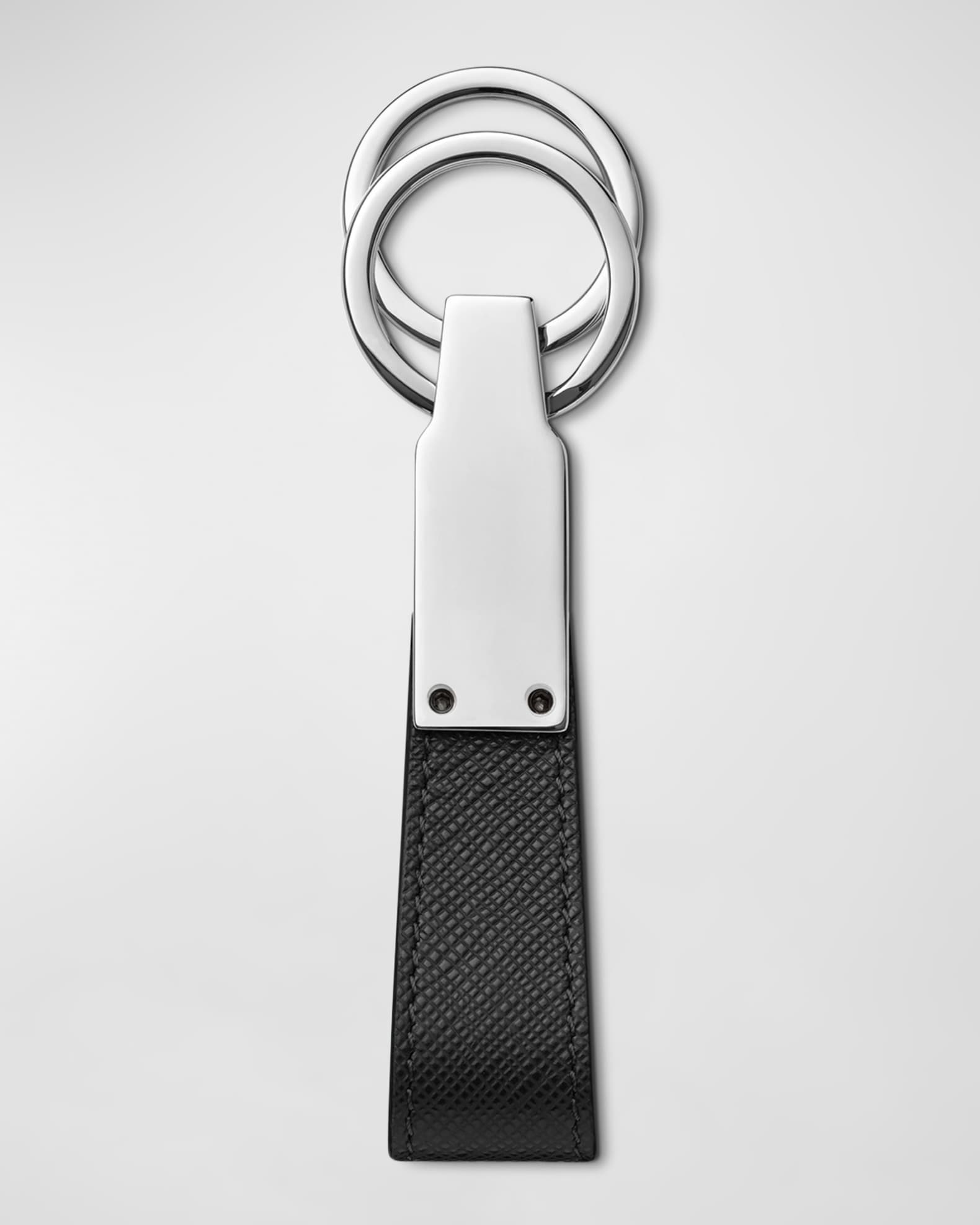 Men's Sartorial Leather Loop Key Fob 1