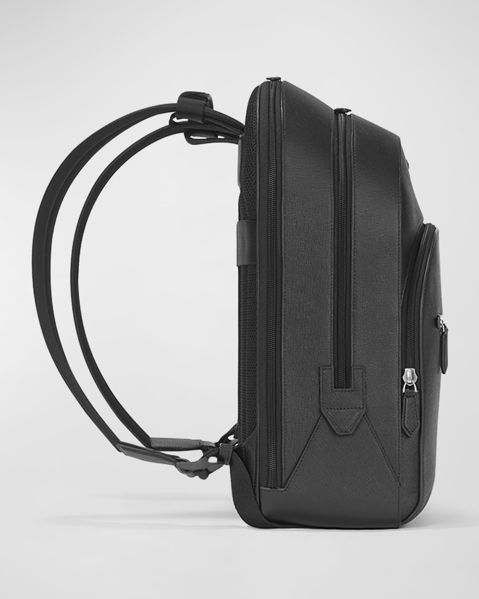 Montblanc Men's Sartorial Medium Leather Backpack | Neiman