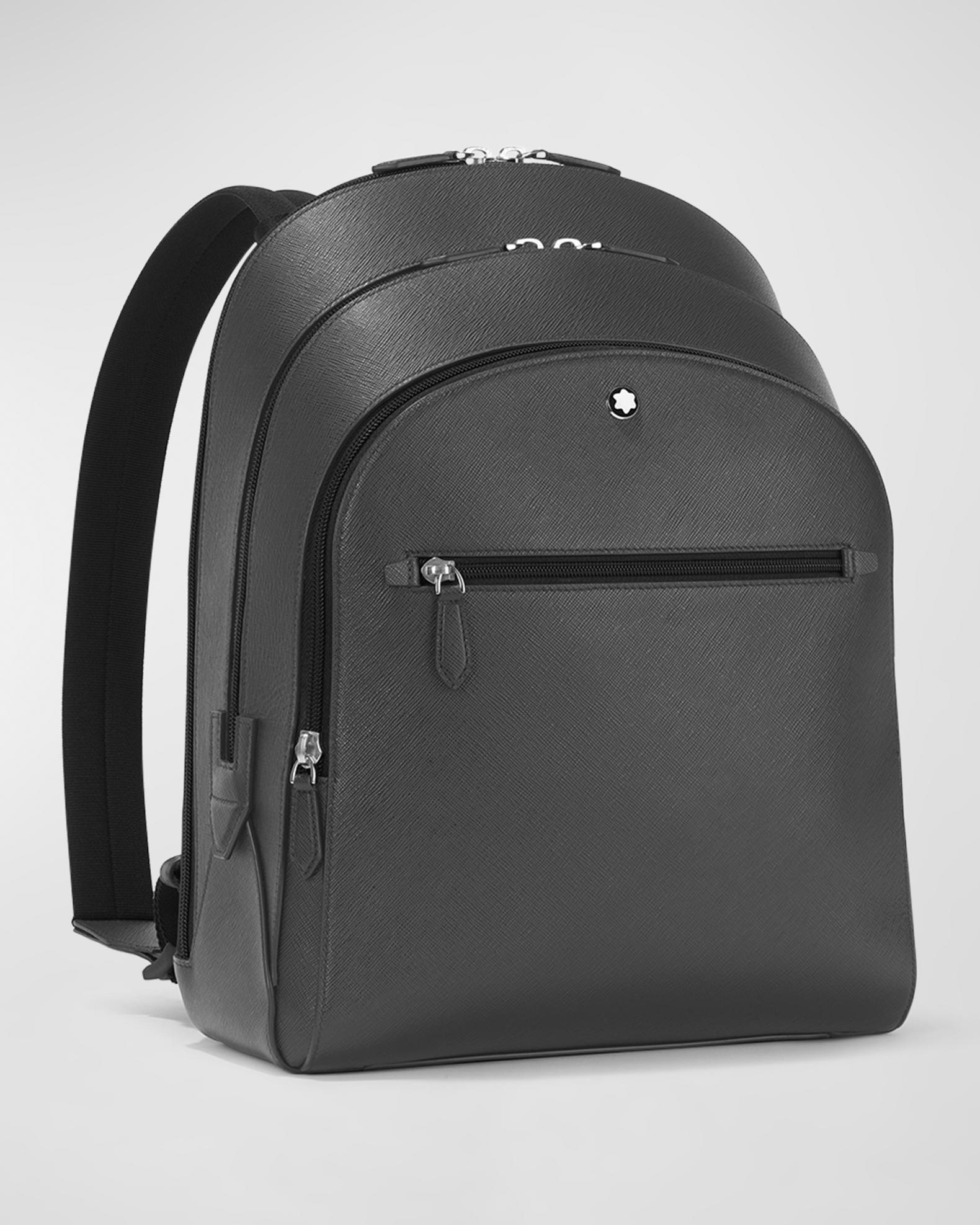Montblanc Men's Sartorial Medium Leather Backpack | Neiman Marcus