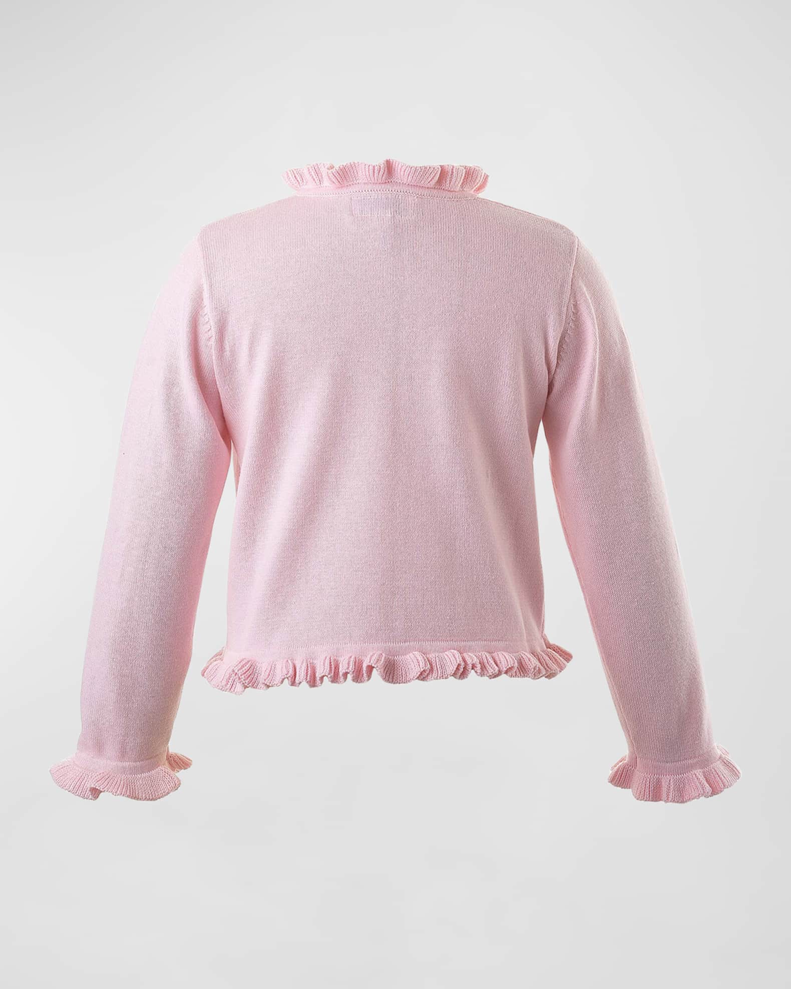 Girl's Frill Cardigan, Size 2-10 1