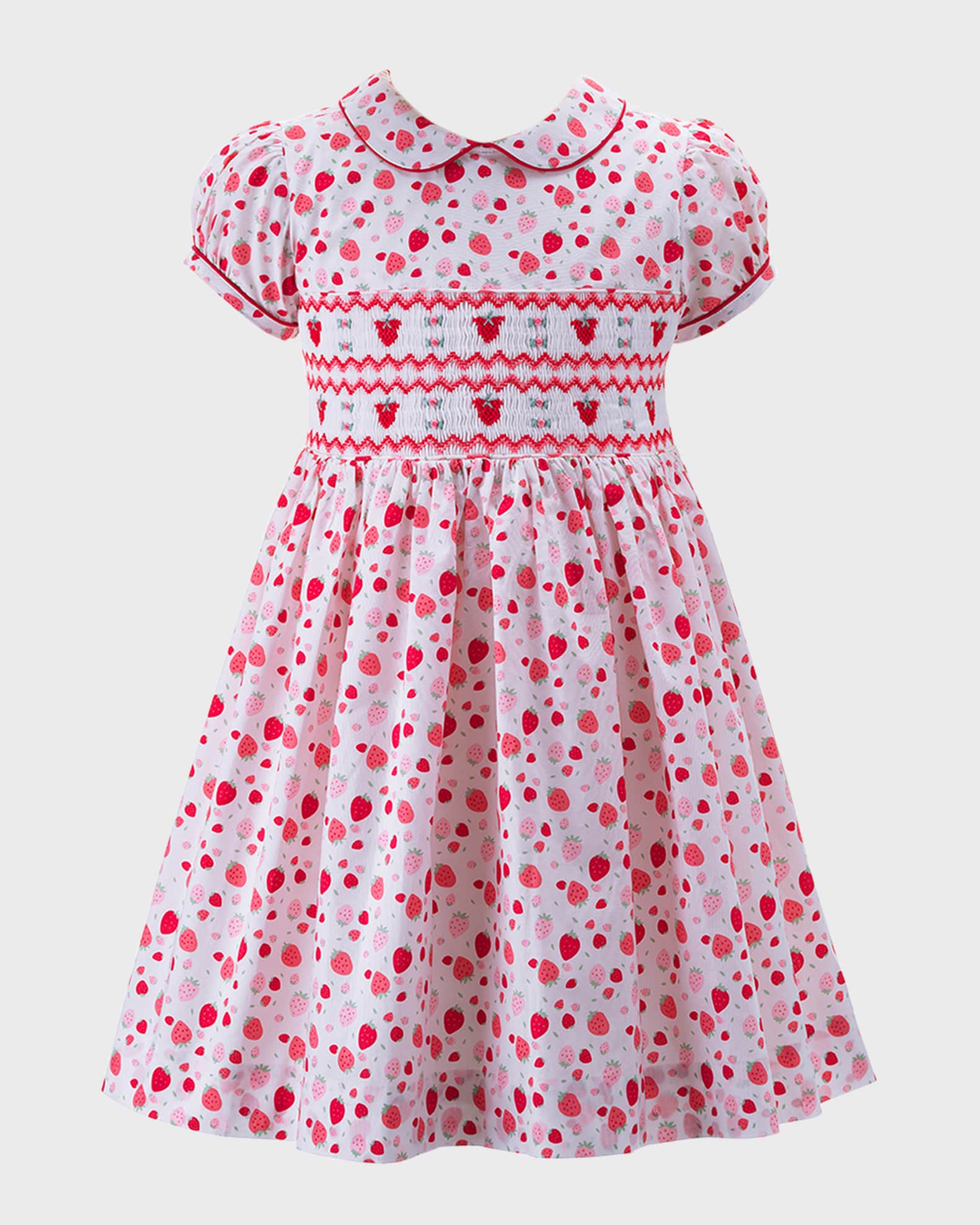 Strawberry new arrivals smocked dress