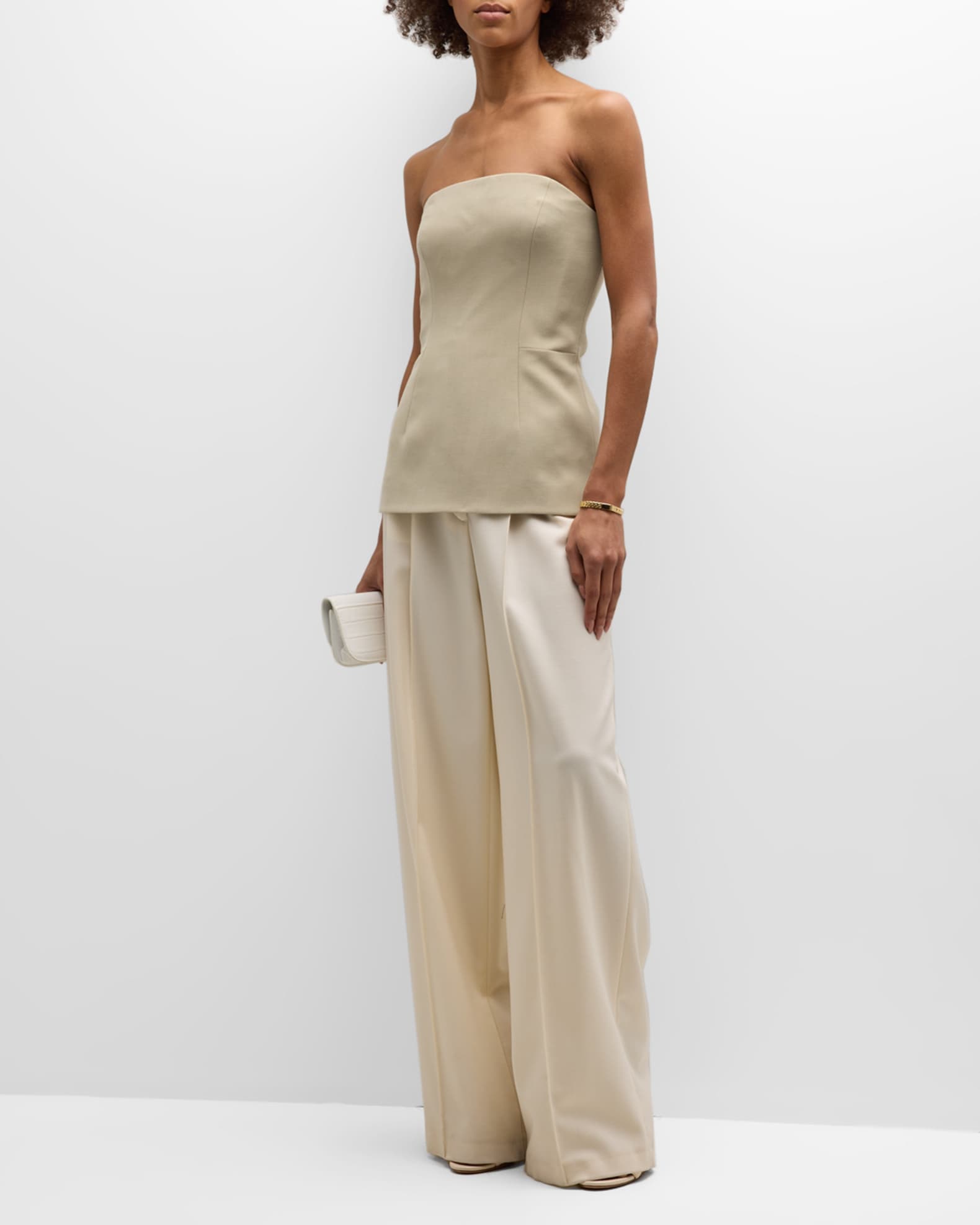 Tove Agata Strapless Fitted Top | Neiman Marcus