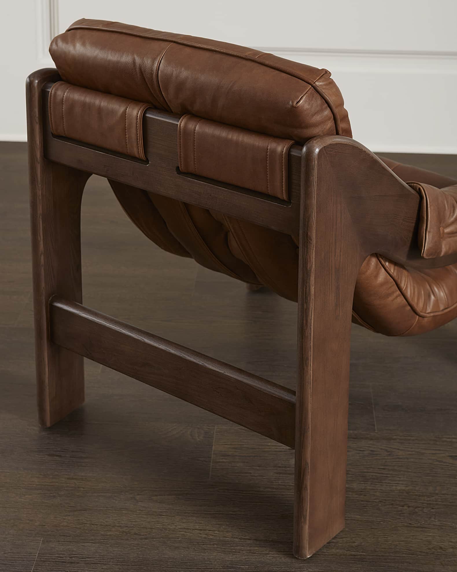 Four Hands Halston Leather Sling Chair Neiman Marcus